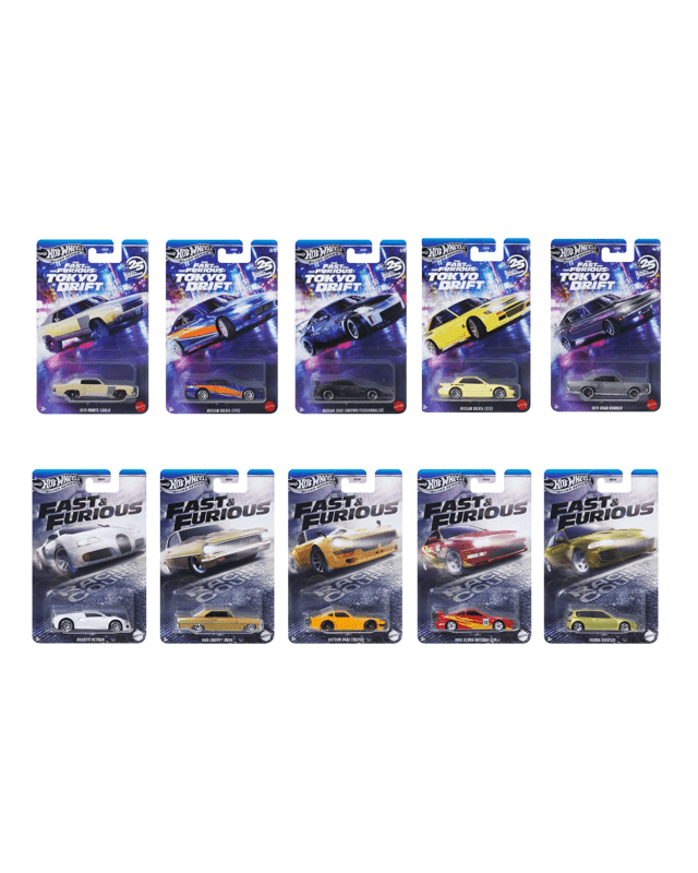 Hot Wheels Silver Series The Fast and The Furious: Tokyo Drift Vehicle - Asso