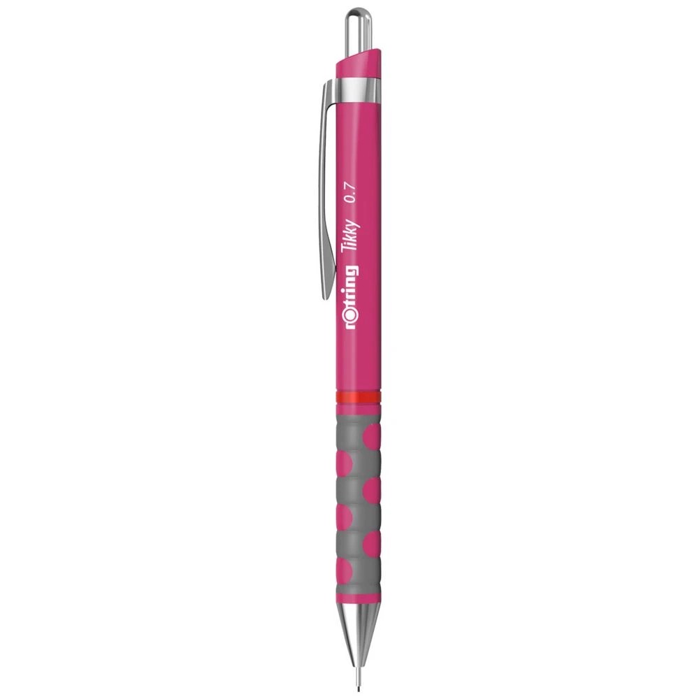 1 rOtring Tikky Mechanical Pencil 0.7 mm Magenta, 1 of 8