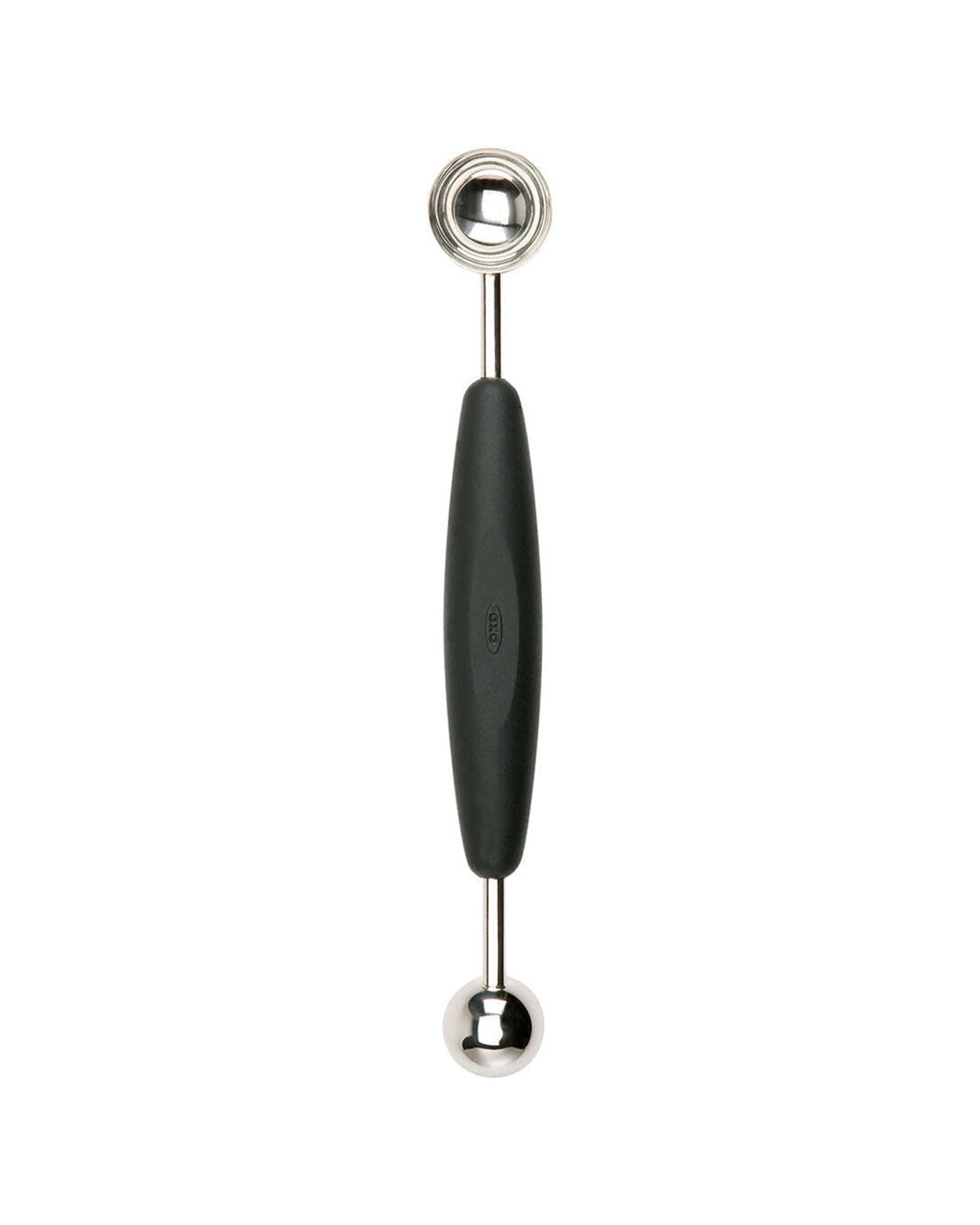 1 Oxo Good Grips Stainless Steel Melon Baller Dual Scoop Non-Slip Handle - Black, 1 of 1