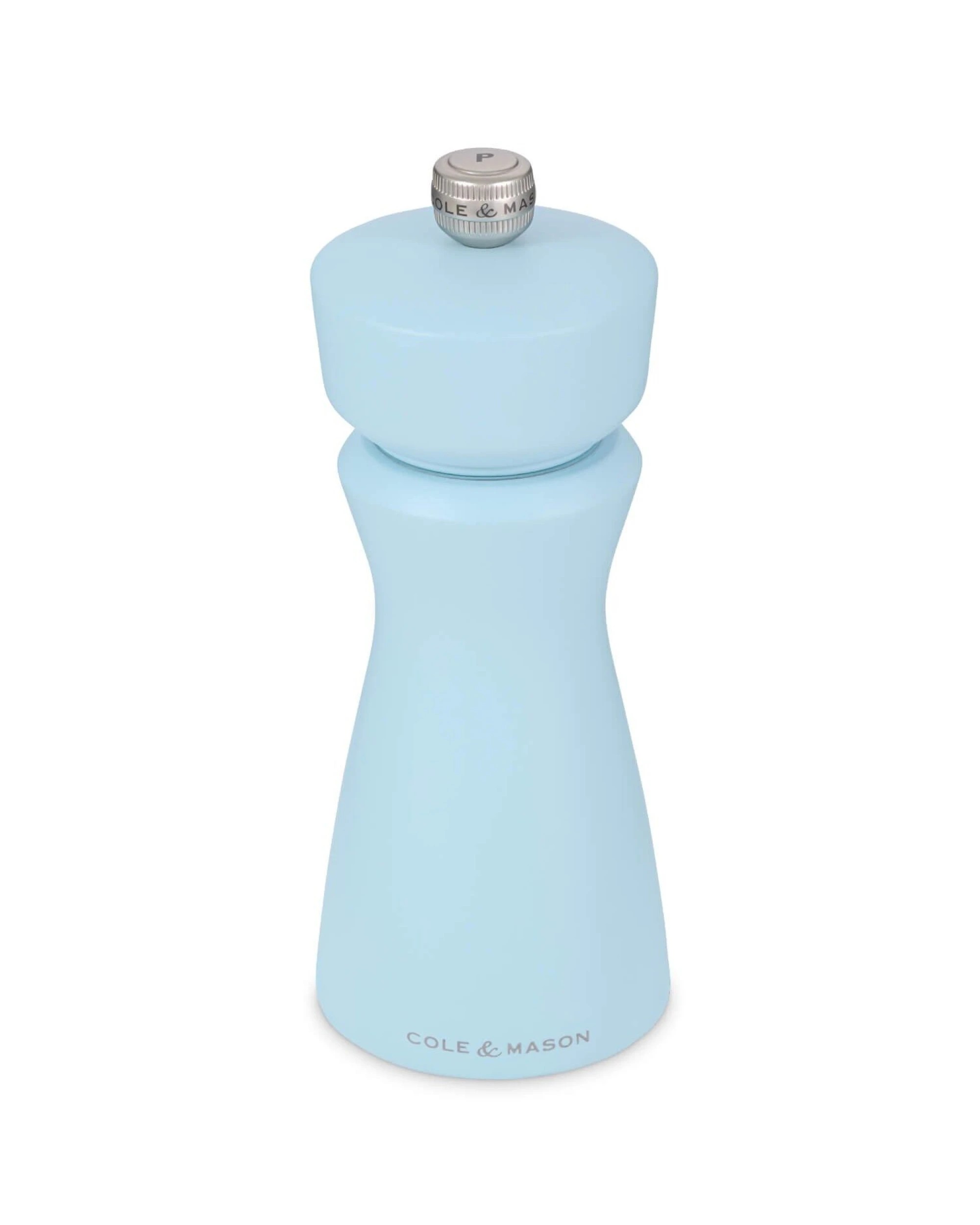 4 Cole & Mason Kenton Salt & Pepper Mill 150mm Adjustable Ceramic Grinder in Blue, 4 of 10