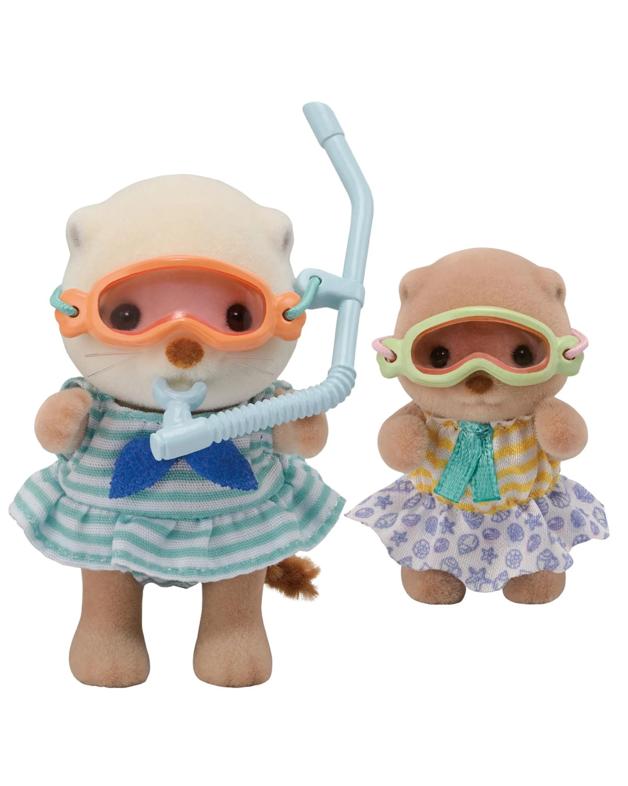 3 Sylvanian Families Sea Otter Sisters Splashy Snorkel Set, 3 of 9
