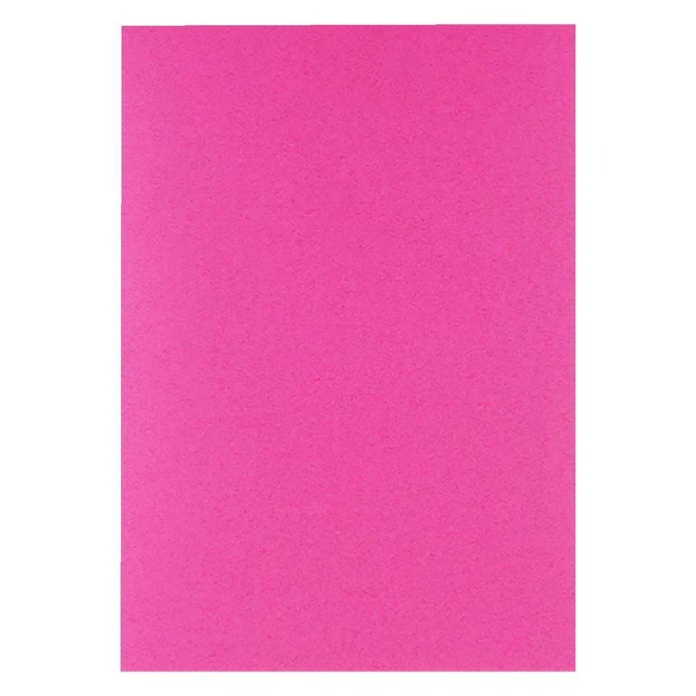 2 Quill A5 210gsm Board Fluoro Pink 25 Pack, 2 of 3