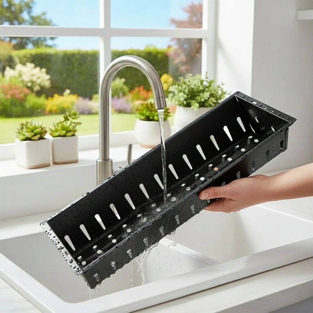 7 Grillz Portable BBQ Grill w/ Stainless Steel Racks & Pans for - Beige, 7 of 7