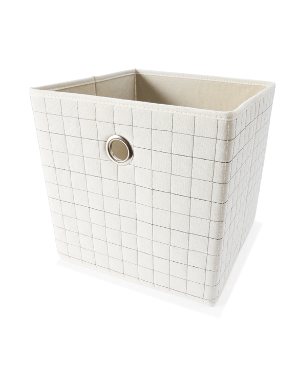 Collapsible Storage Cube - Beige