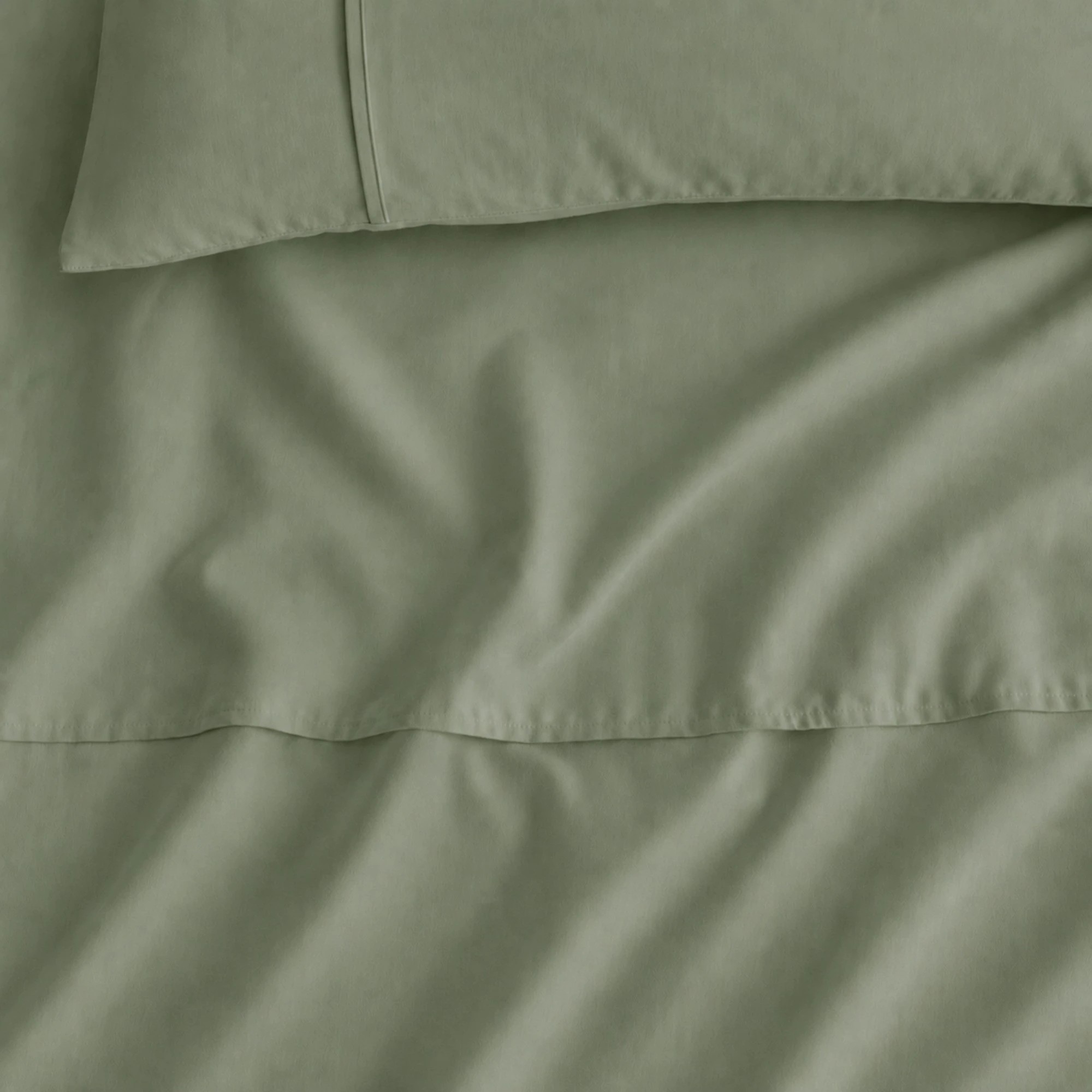 6 Royal Comfort 1000TC Bamboo Blend Sheet Pillowcase Set Ultra Soft - Queen Bed - Green, 6 of 8