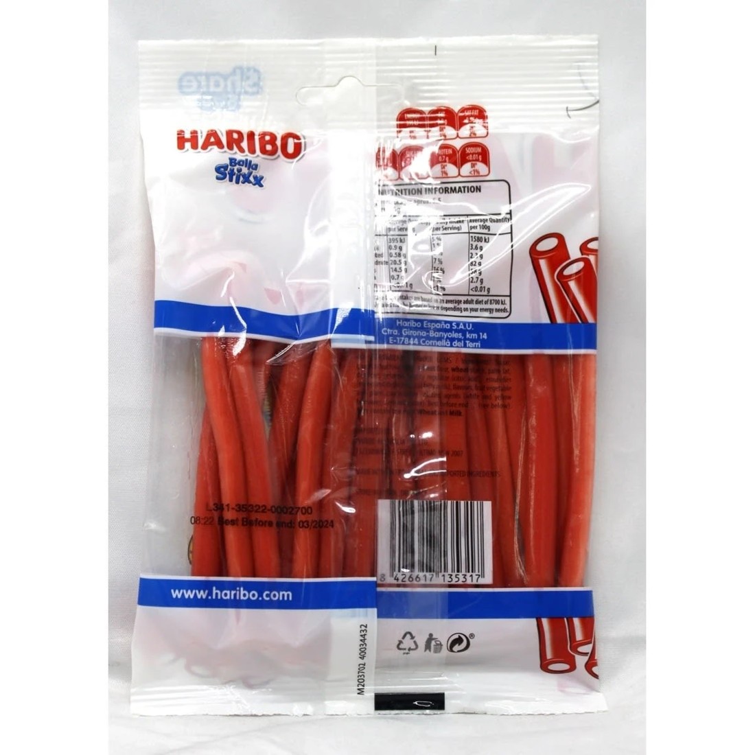 2 Haribo Balla Stixx 140g, 2 of 3