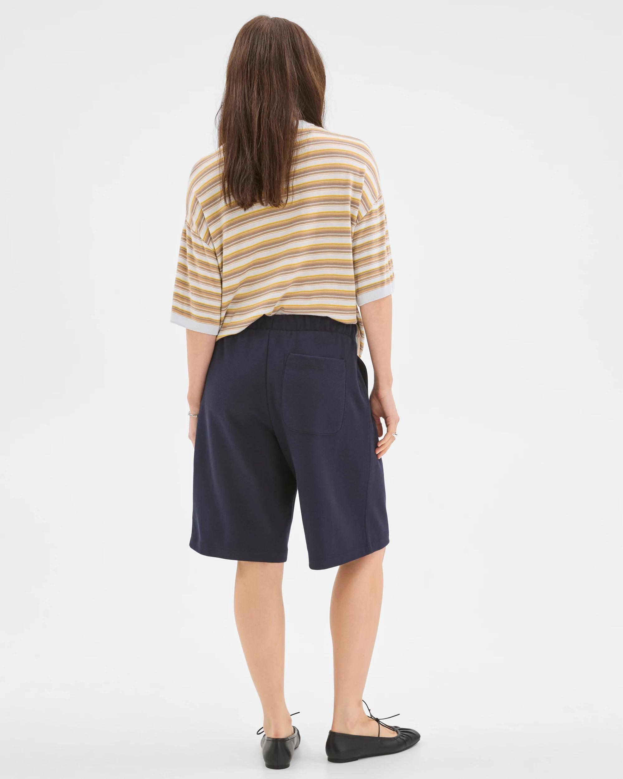 6 Lily Loves Fleece Shorts DEEP NAVY, 6 of 6