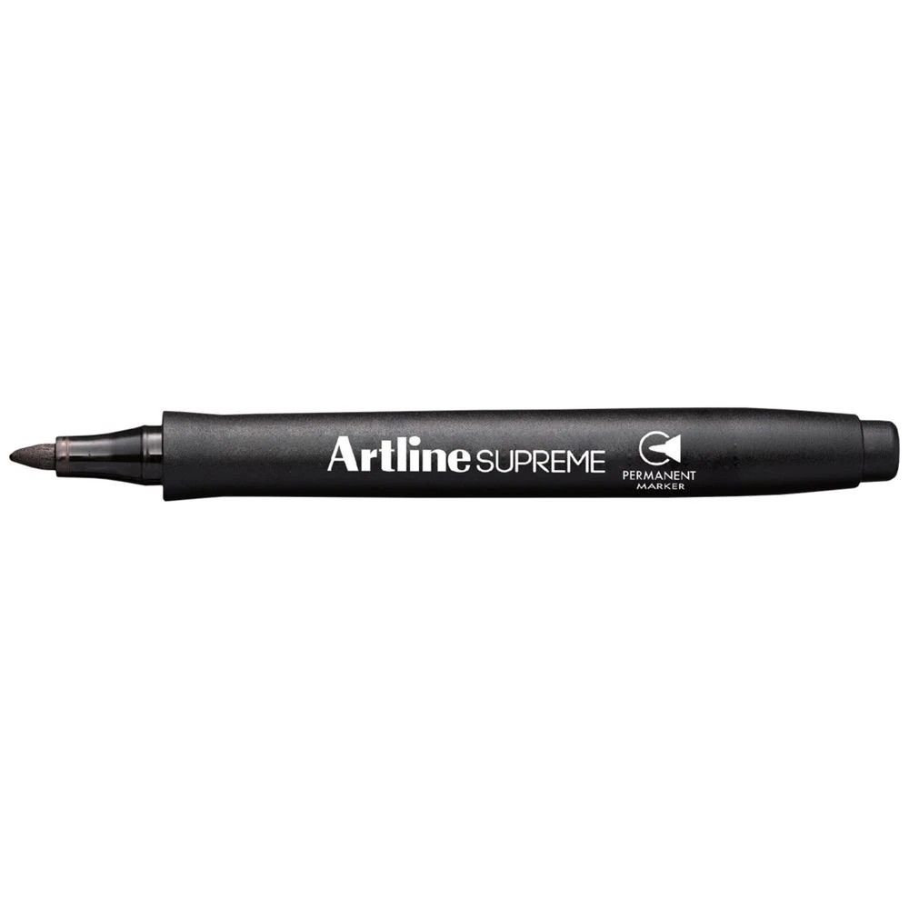 1 Artline Supreme Permanent Marker Black, 1 of 3