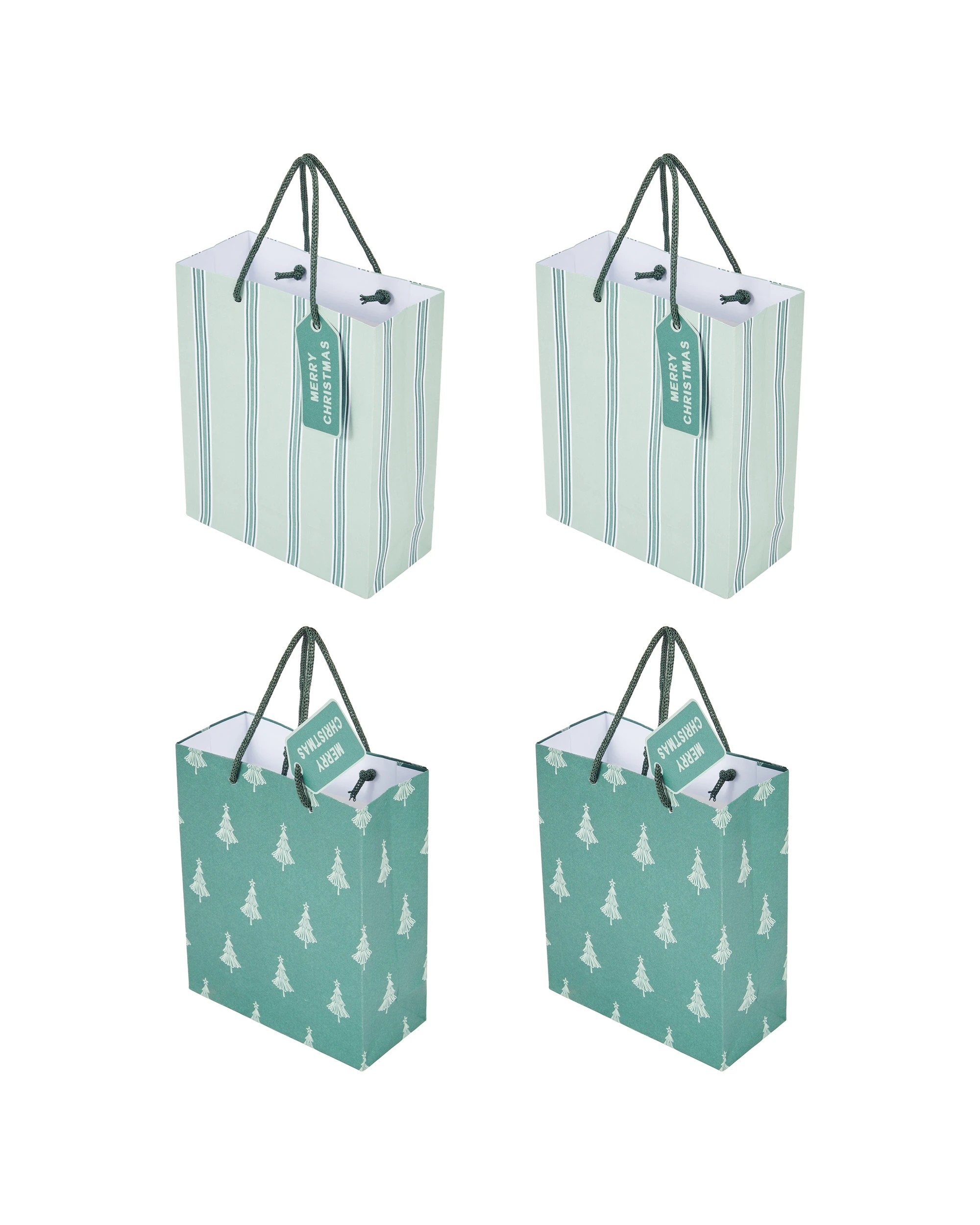 1 4 Pack Trees Small Gift Bags, 1 of 4