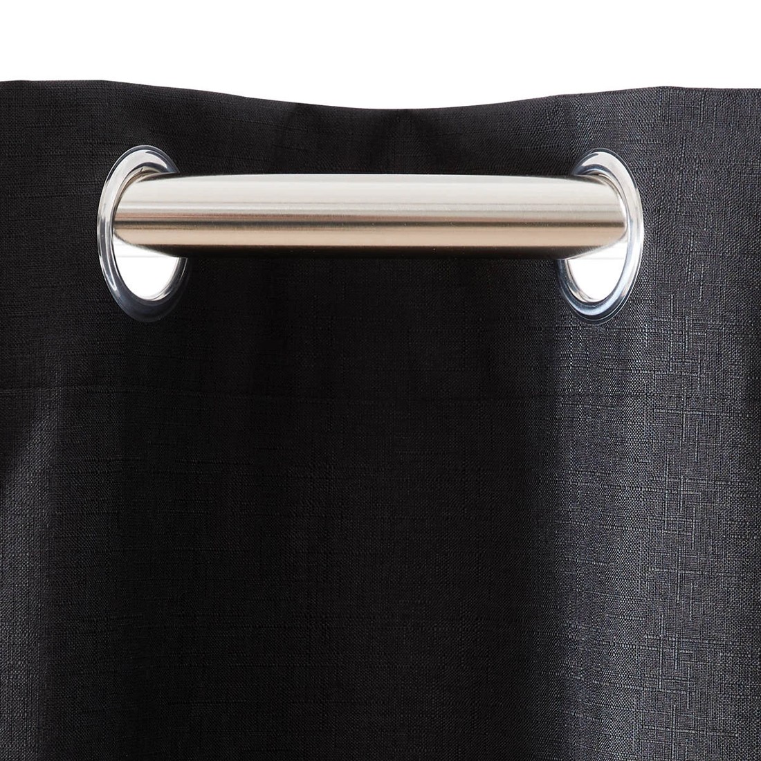 3 Monaco Block Out Curtain - Black - 120cm x 213cm, 3 of 6