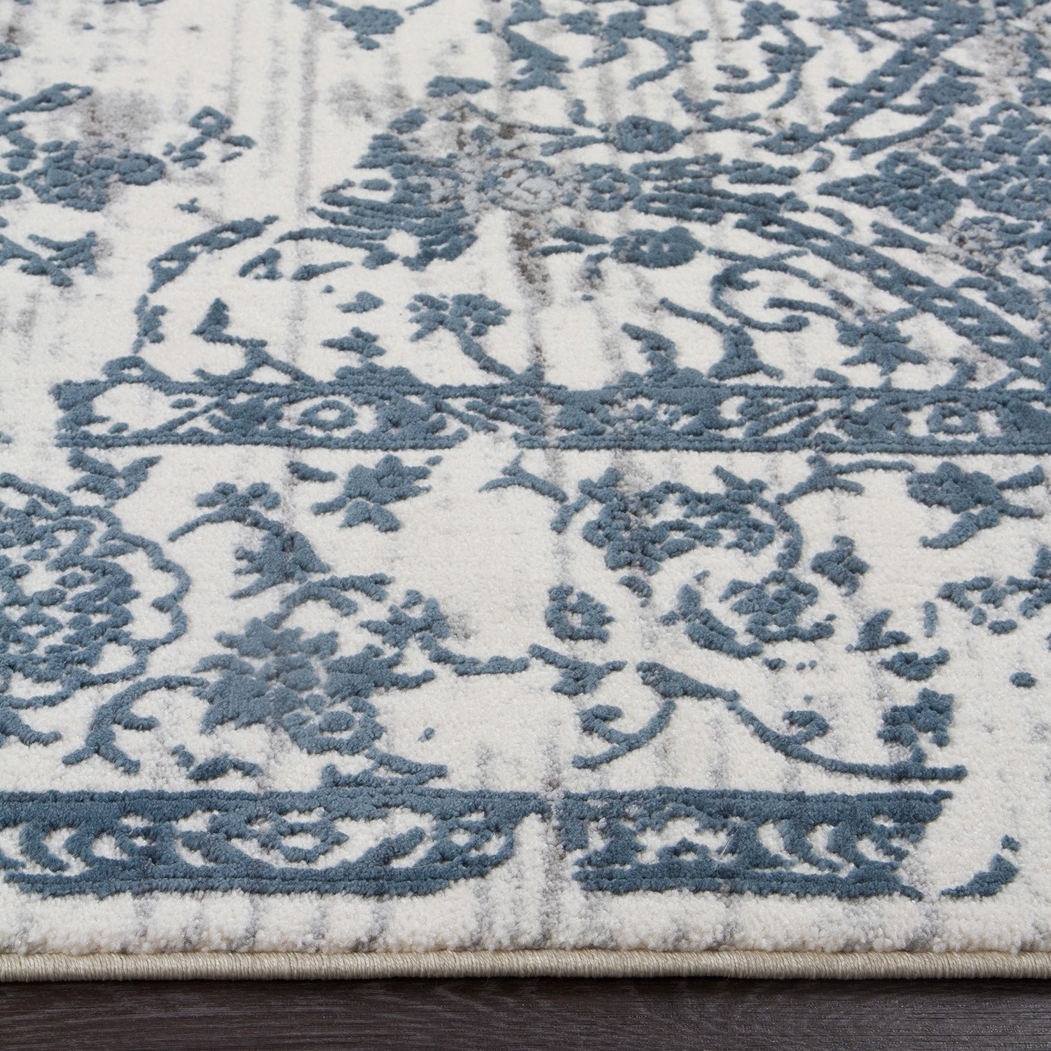 5 Common Ground Rugs Isola 1734 400x300cm - Extra Extra Large Pet Friendly Floor Rug - White, 5 of 7