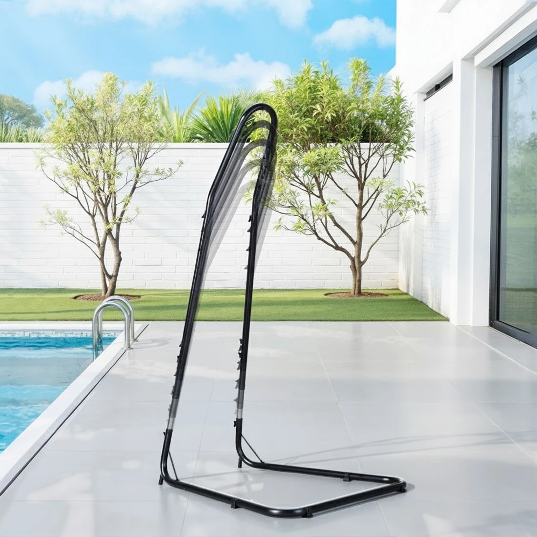 6 Gardeon Hammock Hanging Chair with Steel - Multi, 6 of 6