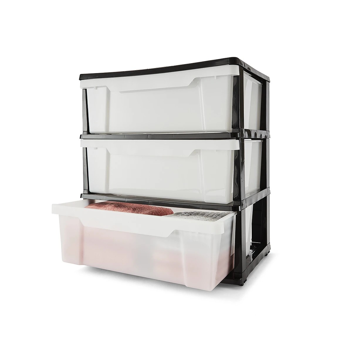 1 3 Drawer Wide Unit, 1 of 8