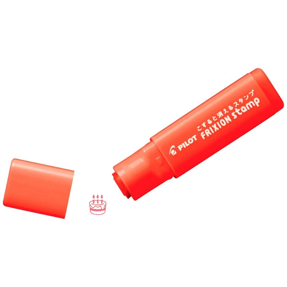 1 PILOT Frixion Stamps Birthday Cake Red, 1 of 2