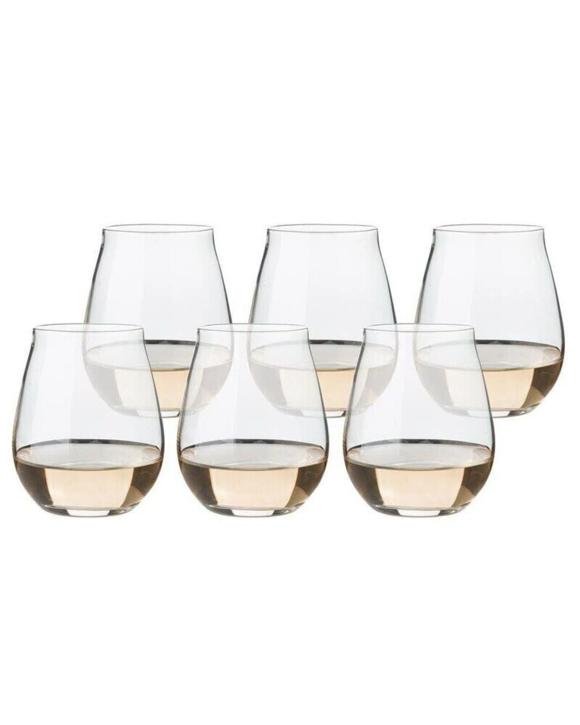 Luigi Bormioli Vinea 430ml Double Old-Fashioned Tumblers Set of 6 - Clear