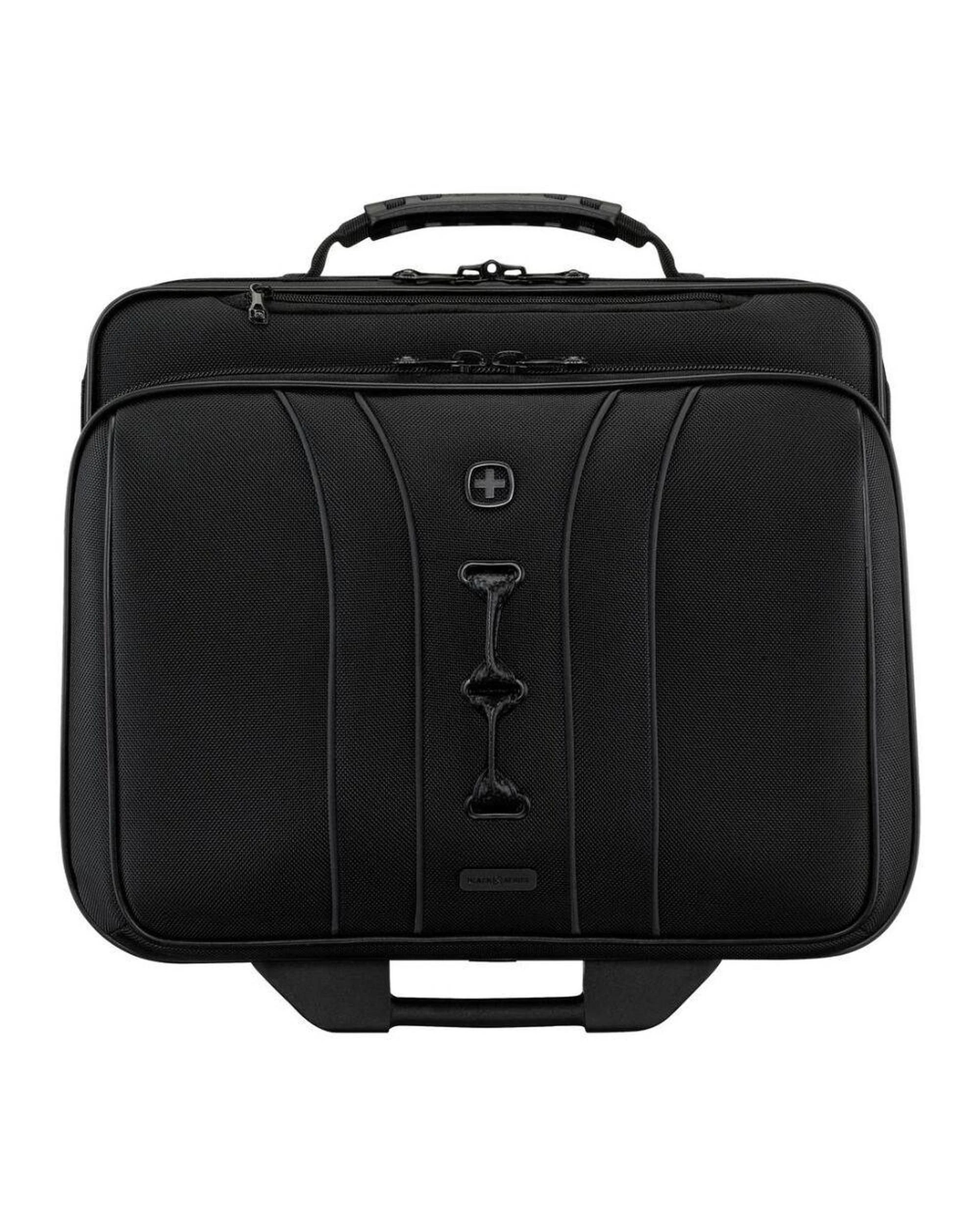3 Wenger Legacy Black Series 15.6" Laptop Wheeled Case  Black, 3 of 10