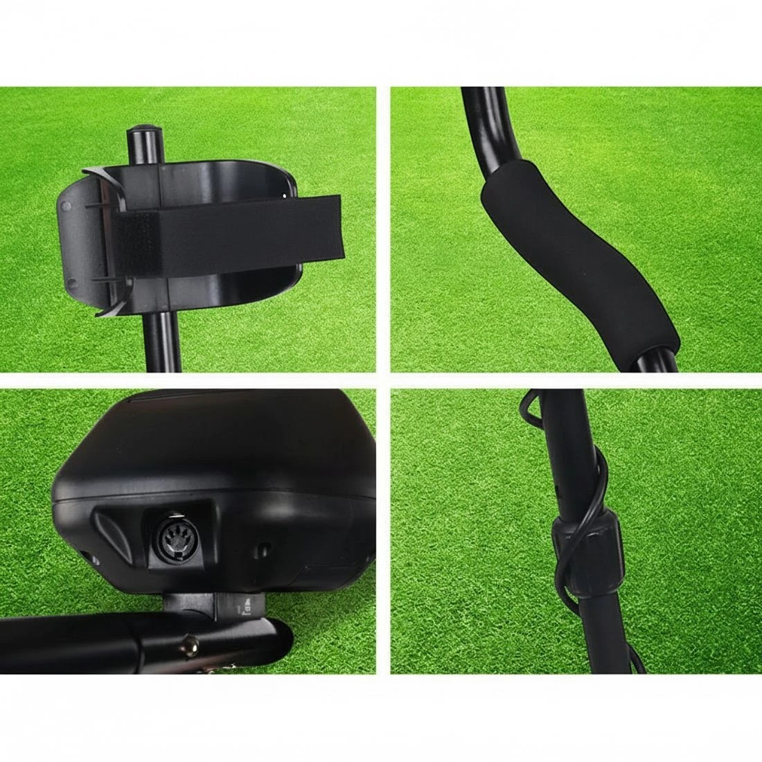 3 Weisshorn Metal Detector 220MM Deep Sensitive Waterproof Treasure Hunter Gold Digger Shovel - Black, 3 of 7