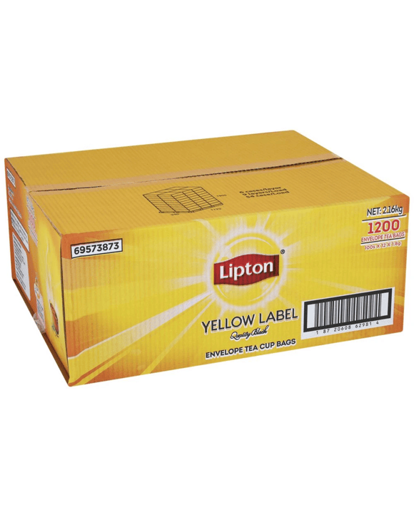 Lipton Yellow Label Quality Black Tea Bags 1200 Pack
