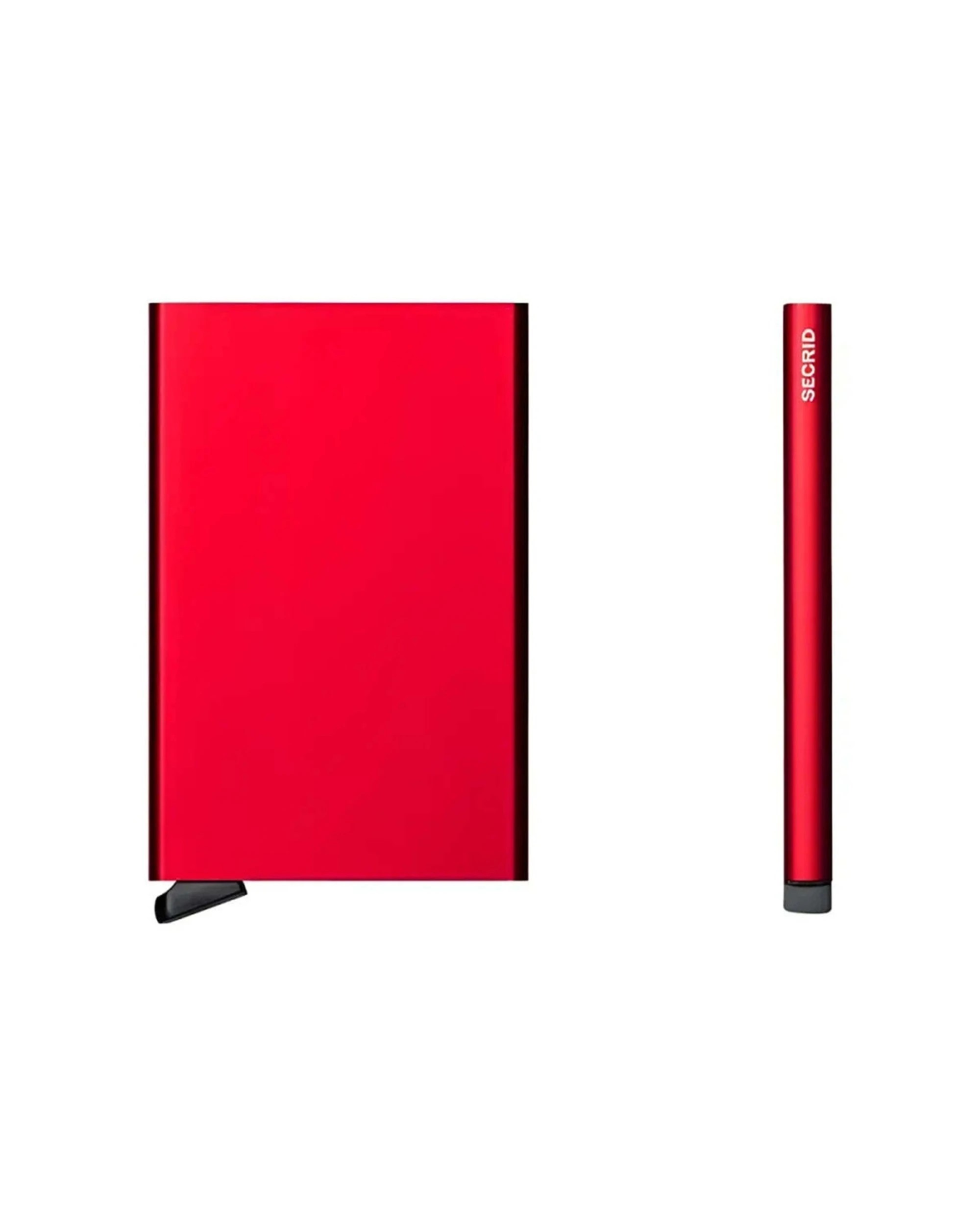1 Secrid Cardprotector Compact RFID Aluminium Cards Wallet - Red, 1 of 2