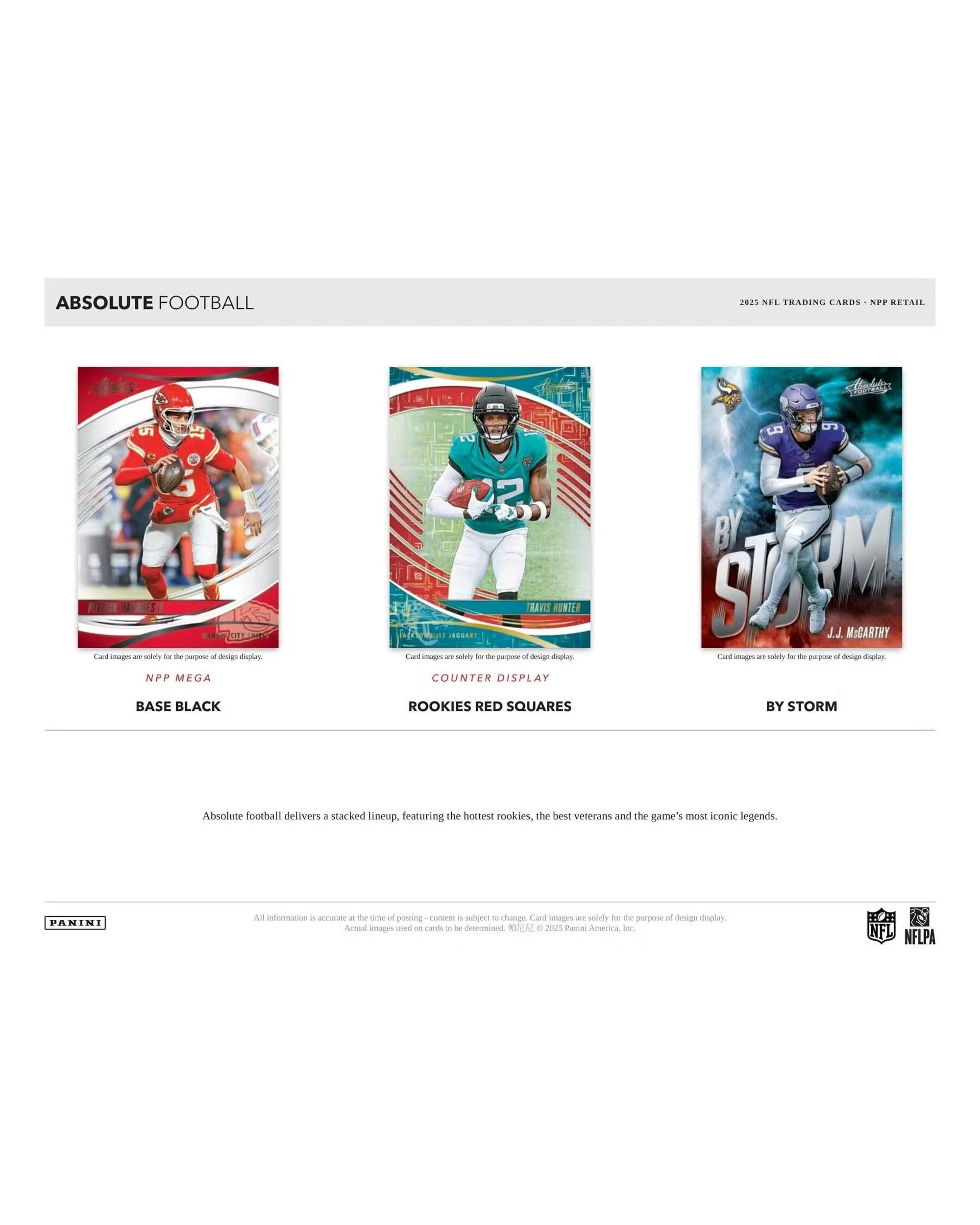 4 Panini NFL 2025 Absolute Football Retail Box, 4 of 10
