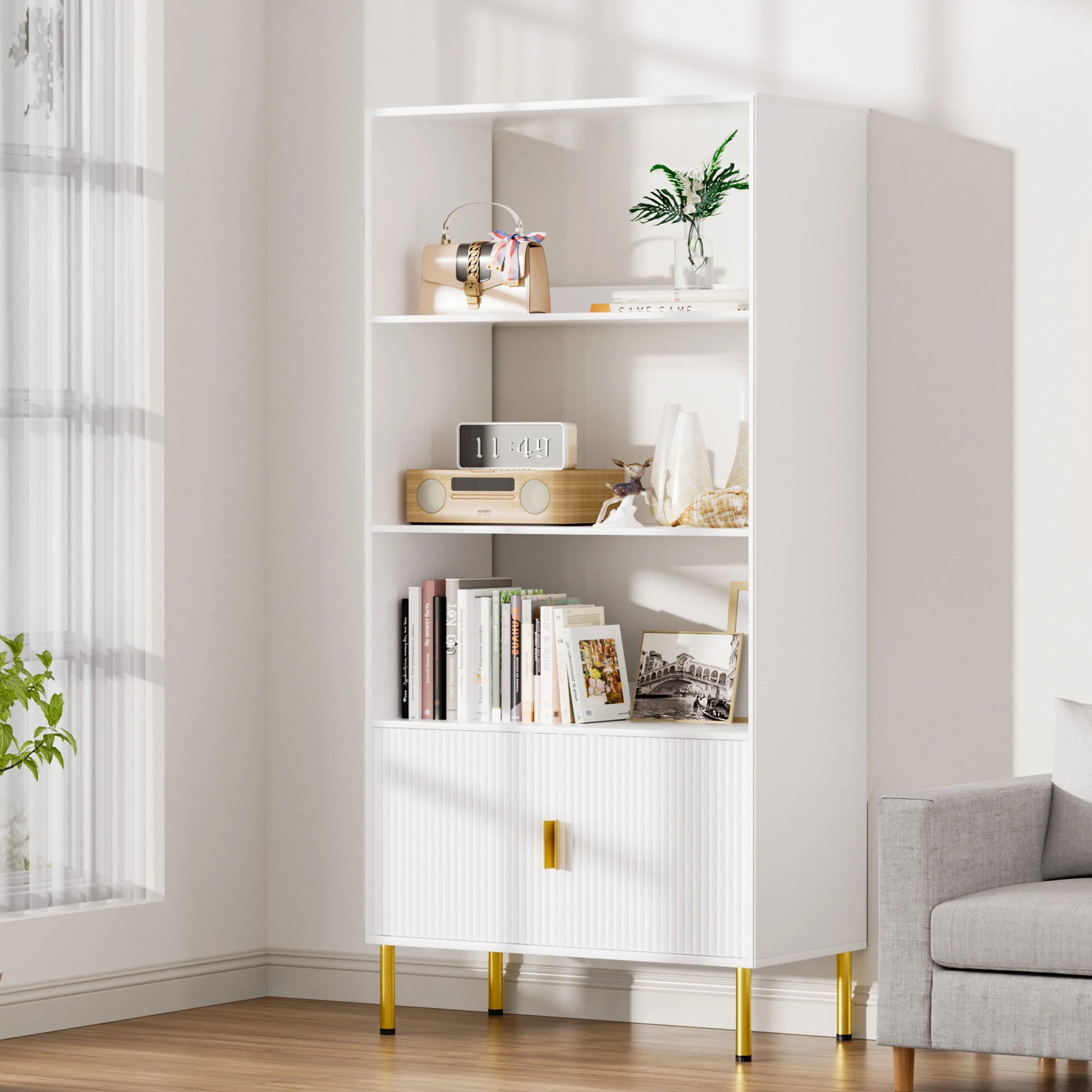 7 Levede 3 Tier Display Bookshelf, 7 of 8