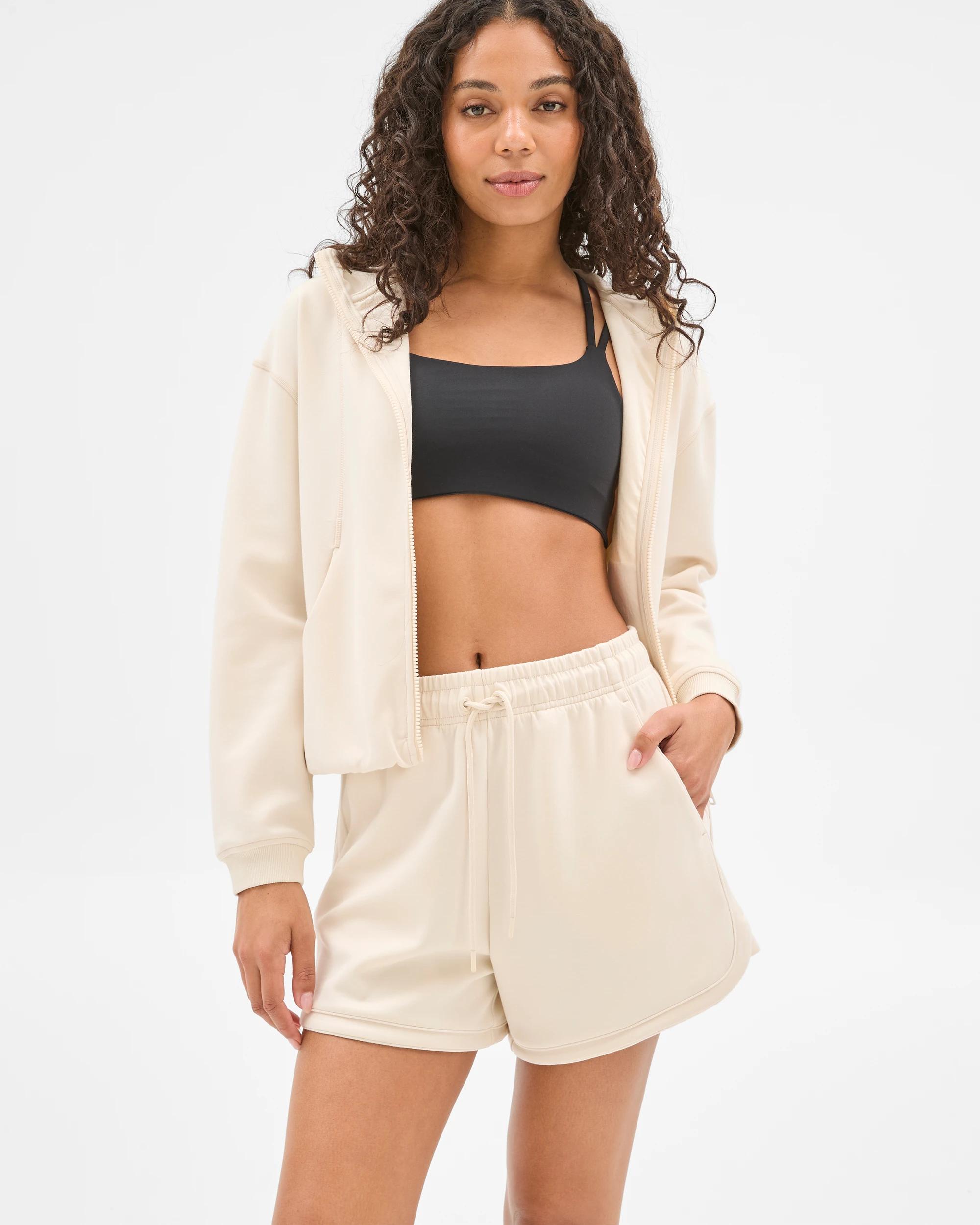 2 Target Active Movement Lounge Zip Through Jacket OATMILK, 2 of 5