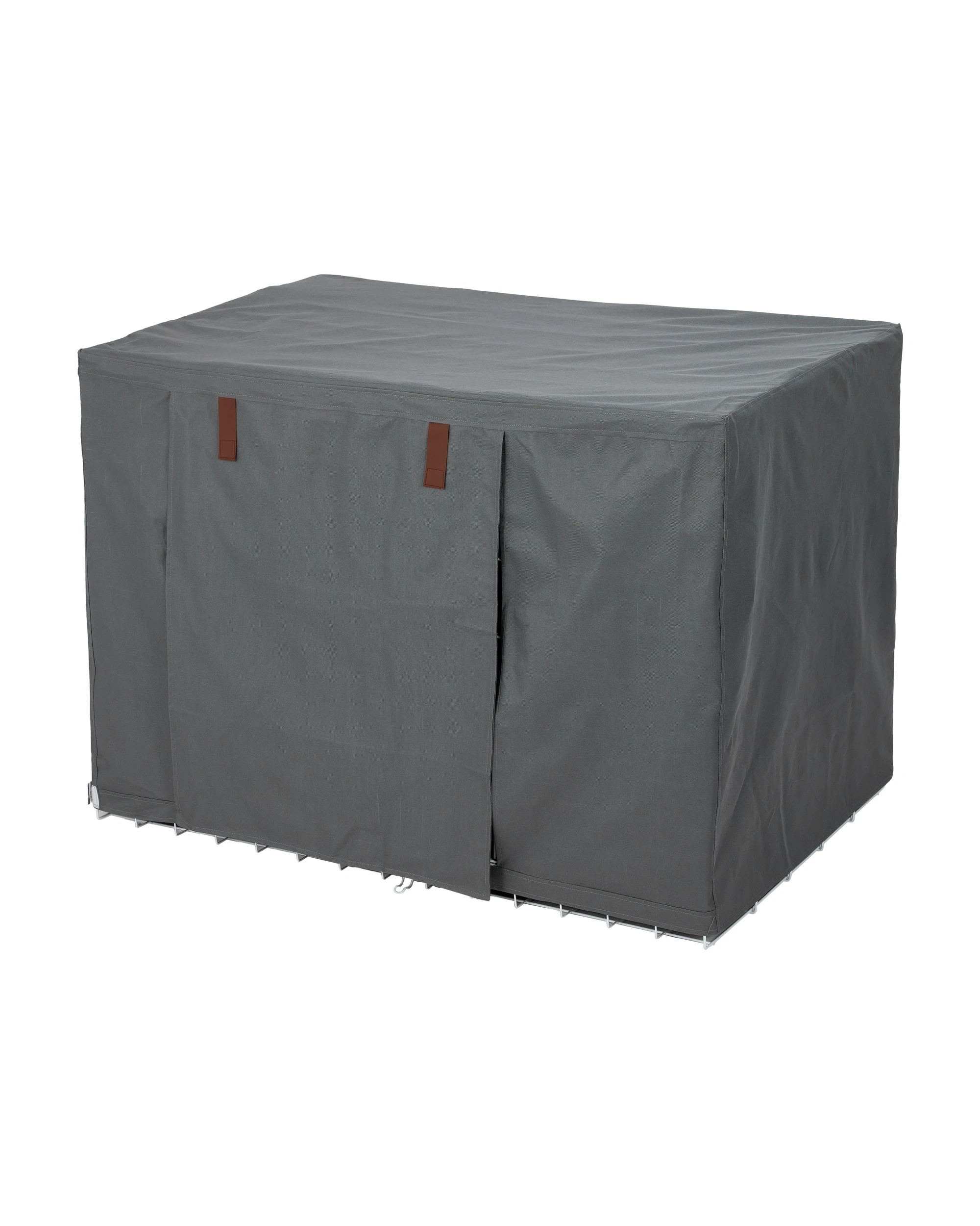 3 Pet Crate Cover - Charcoal, Extra Large, 3 of 10