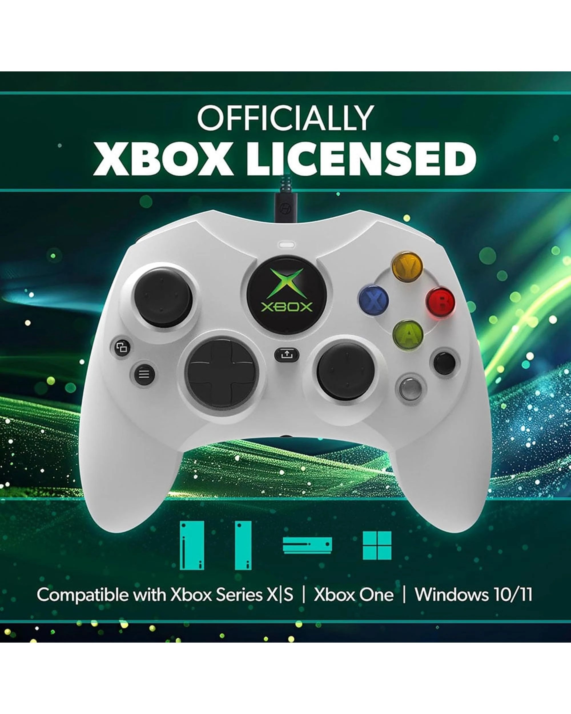 10 Hyperkin DuchesS Wired Controller for Xbox/PC - White, 10 of 10