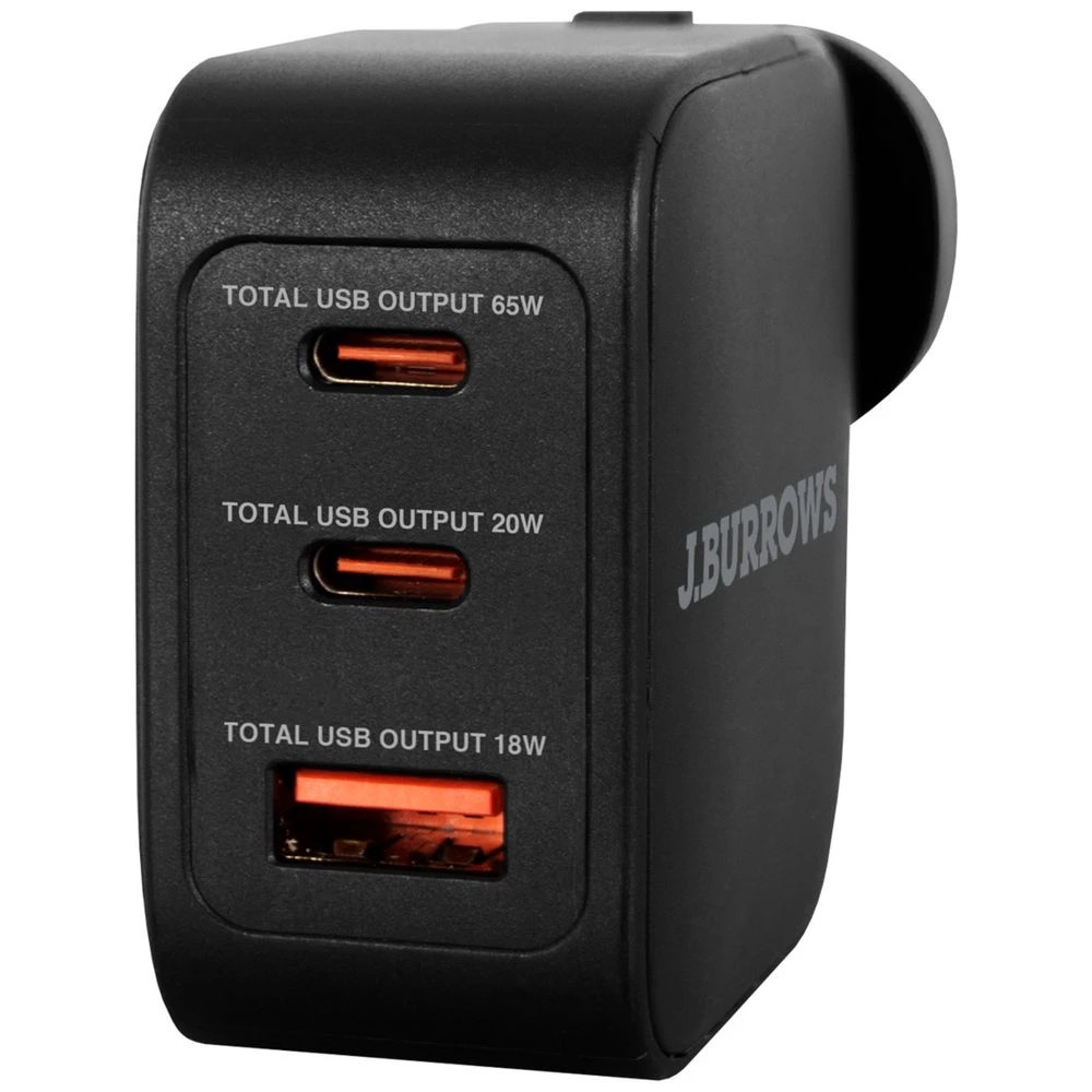 1 J.Burrows 65W GaN Universal Travel Adaptor, 1 of 4
