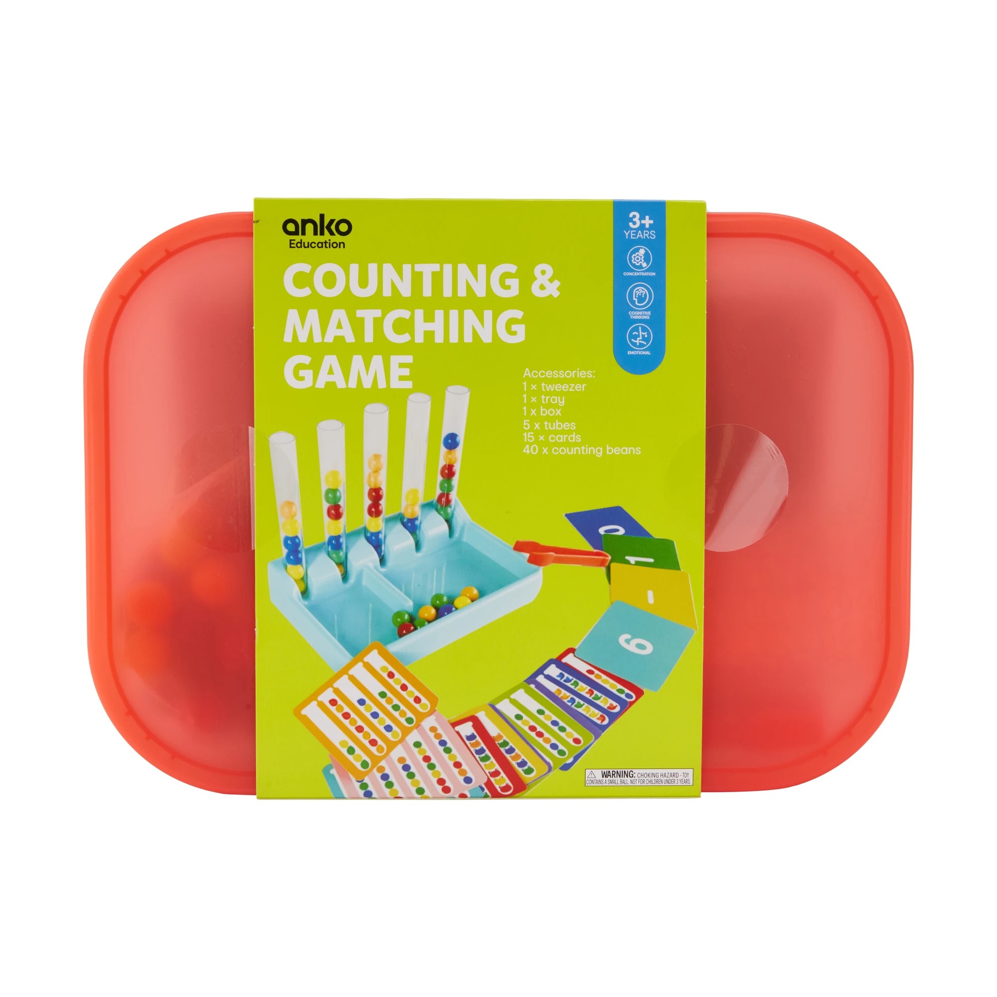 1 Counting & Matching Game, 1 of 10