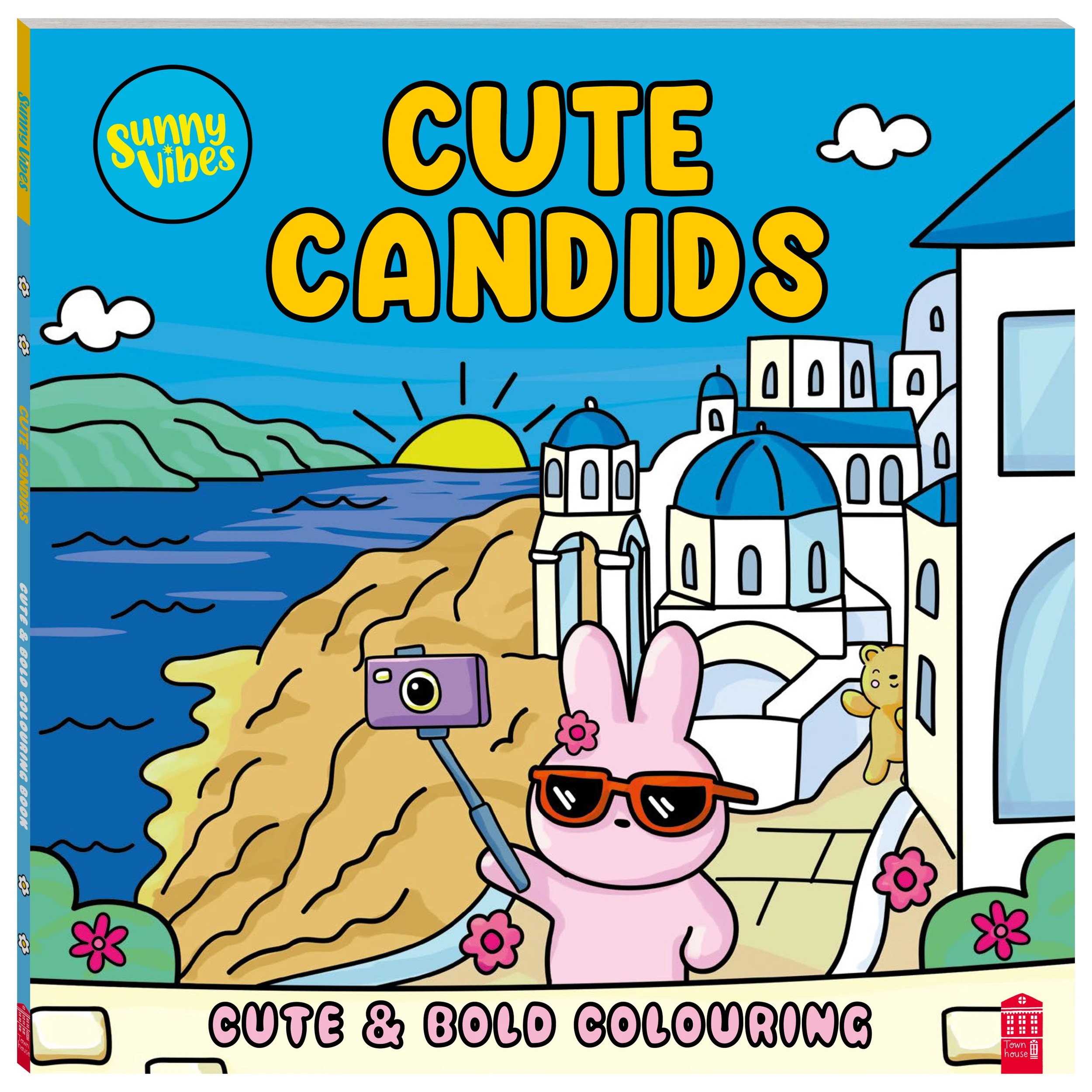 1 Sunny Vibes Cute Candids: Cute & Bold Colouring by Sam Jayne - Book, 1 of 5