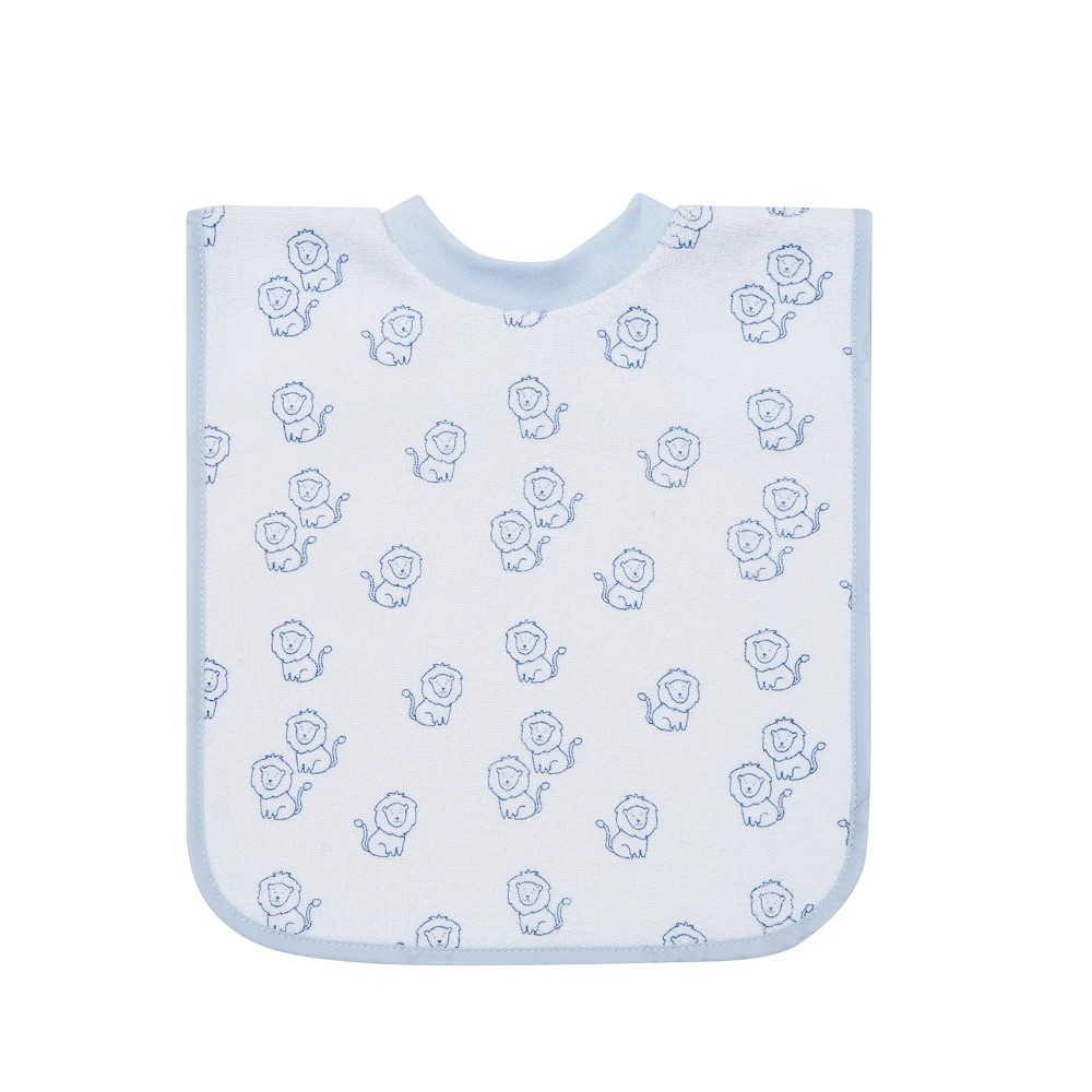 4 Big Softies 3 Pack Popover Bibs, Lion, 4 of 5
