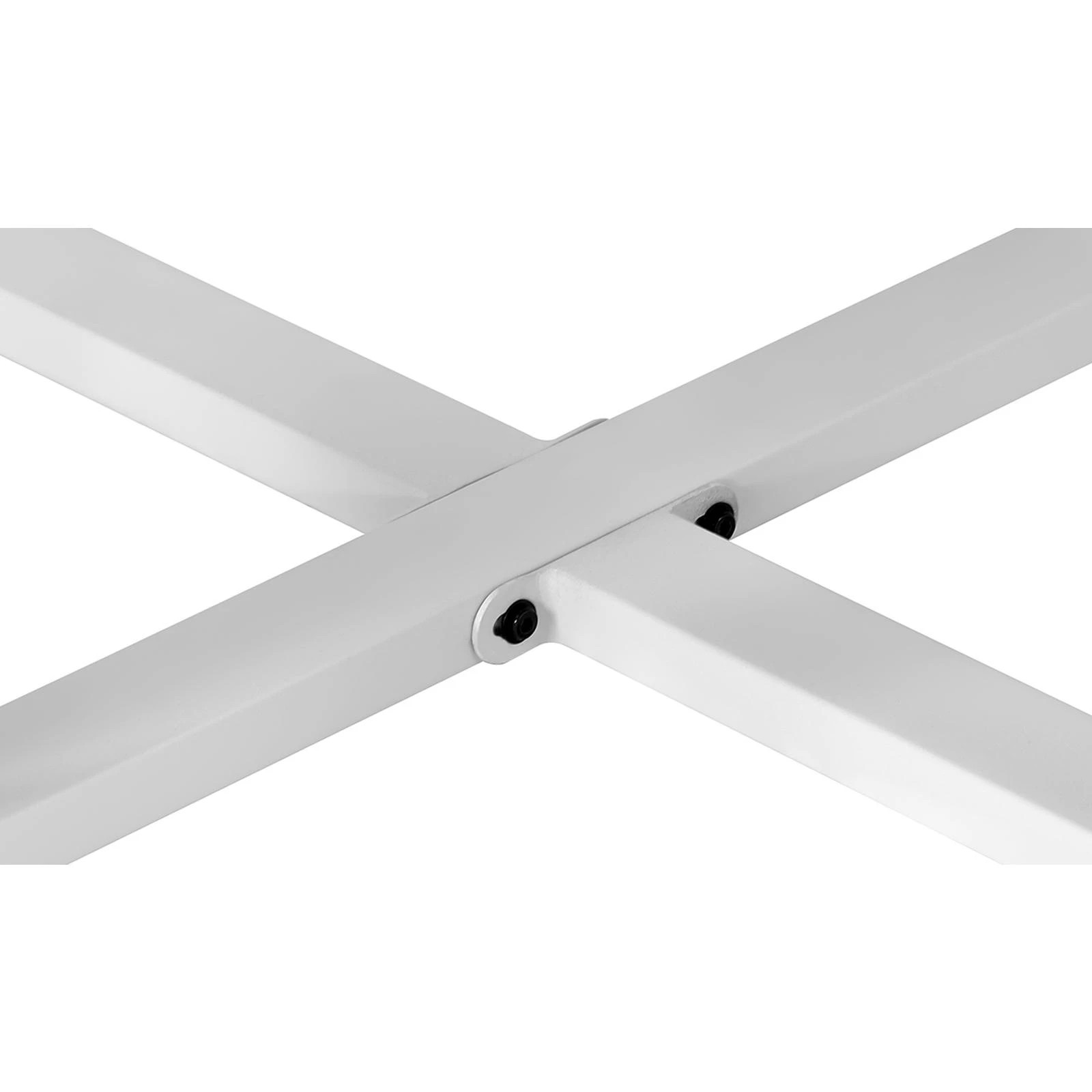 6 Livsip Outdoor Dining Marble Table Patio Furniture Sintered Stone Top 90cm
 - White, 6 of 10