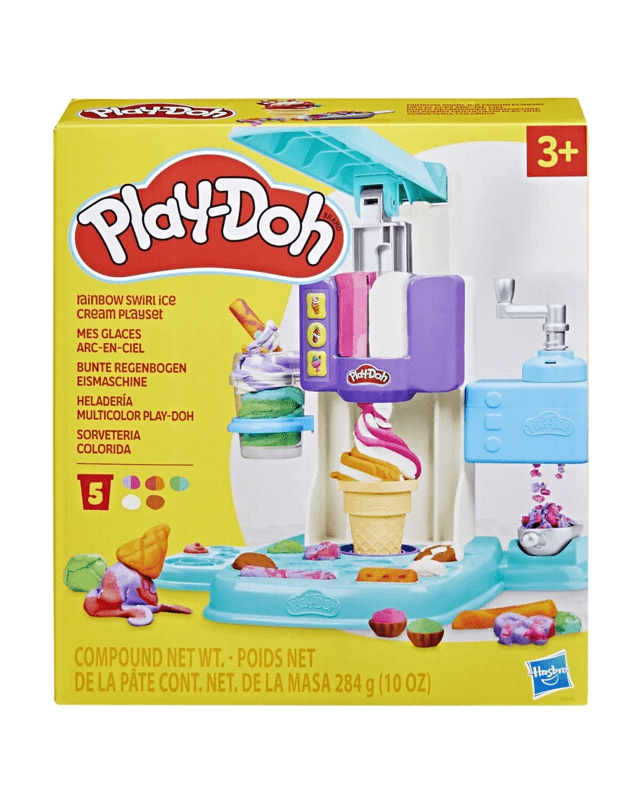 Play-Doh Rainbow Swirl Ice Cream Pla