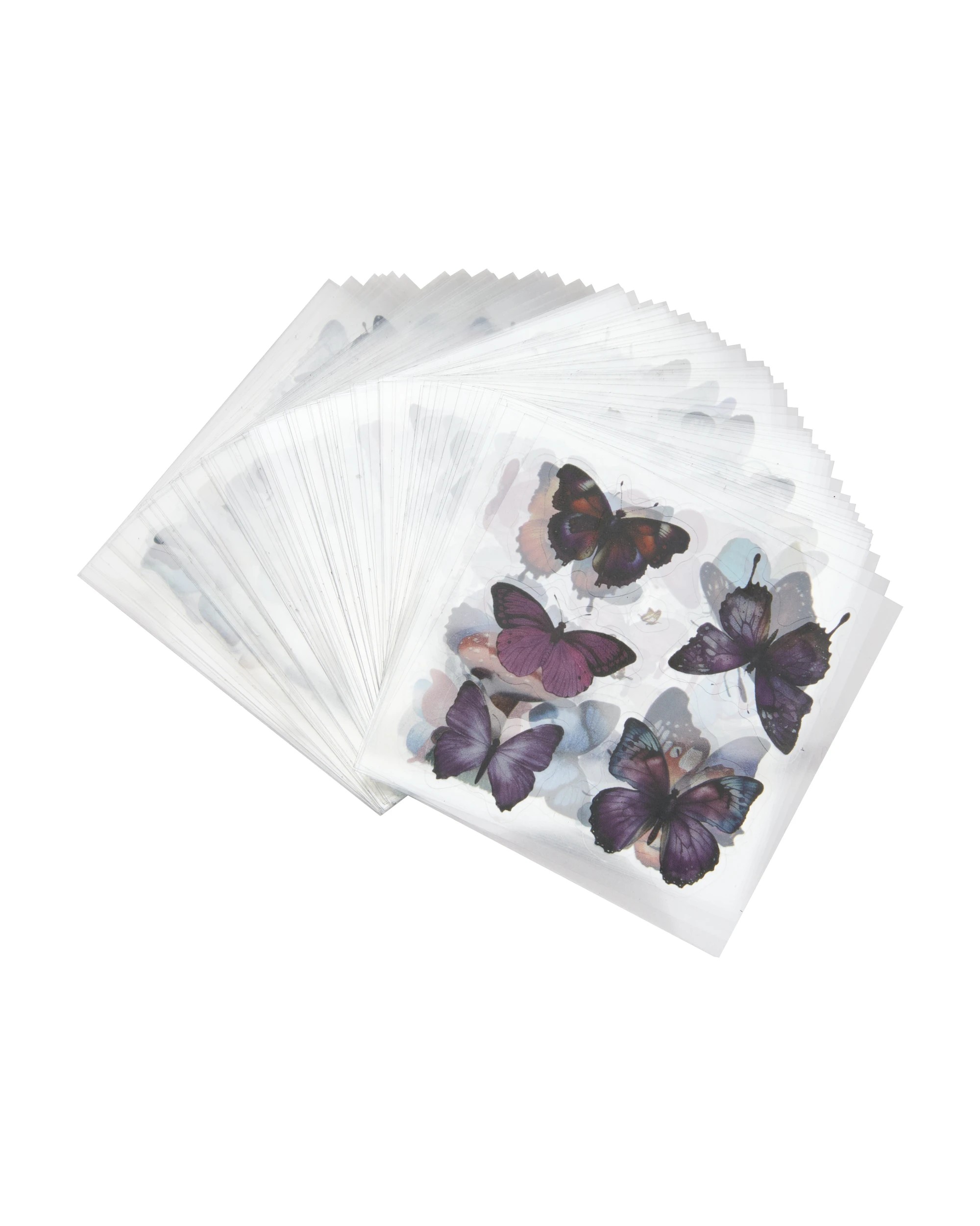 2 100 Piece Deco Sticker Set - Butterfly, 2 of 4