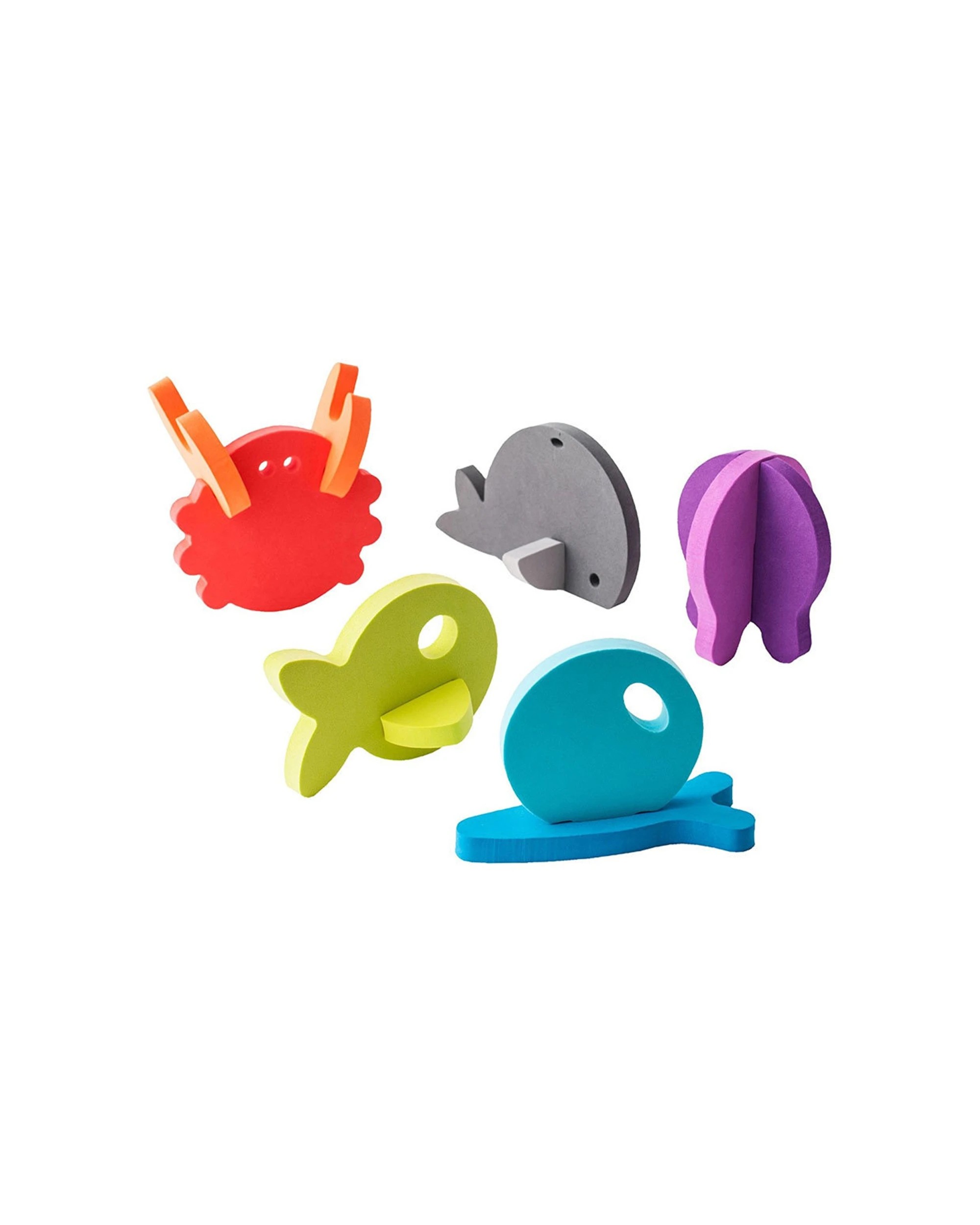 2 Boon Links 11pc 3D Foam Animal Bath Tub Puzzles - Multi, 2 of 4