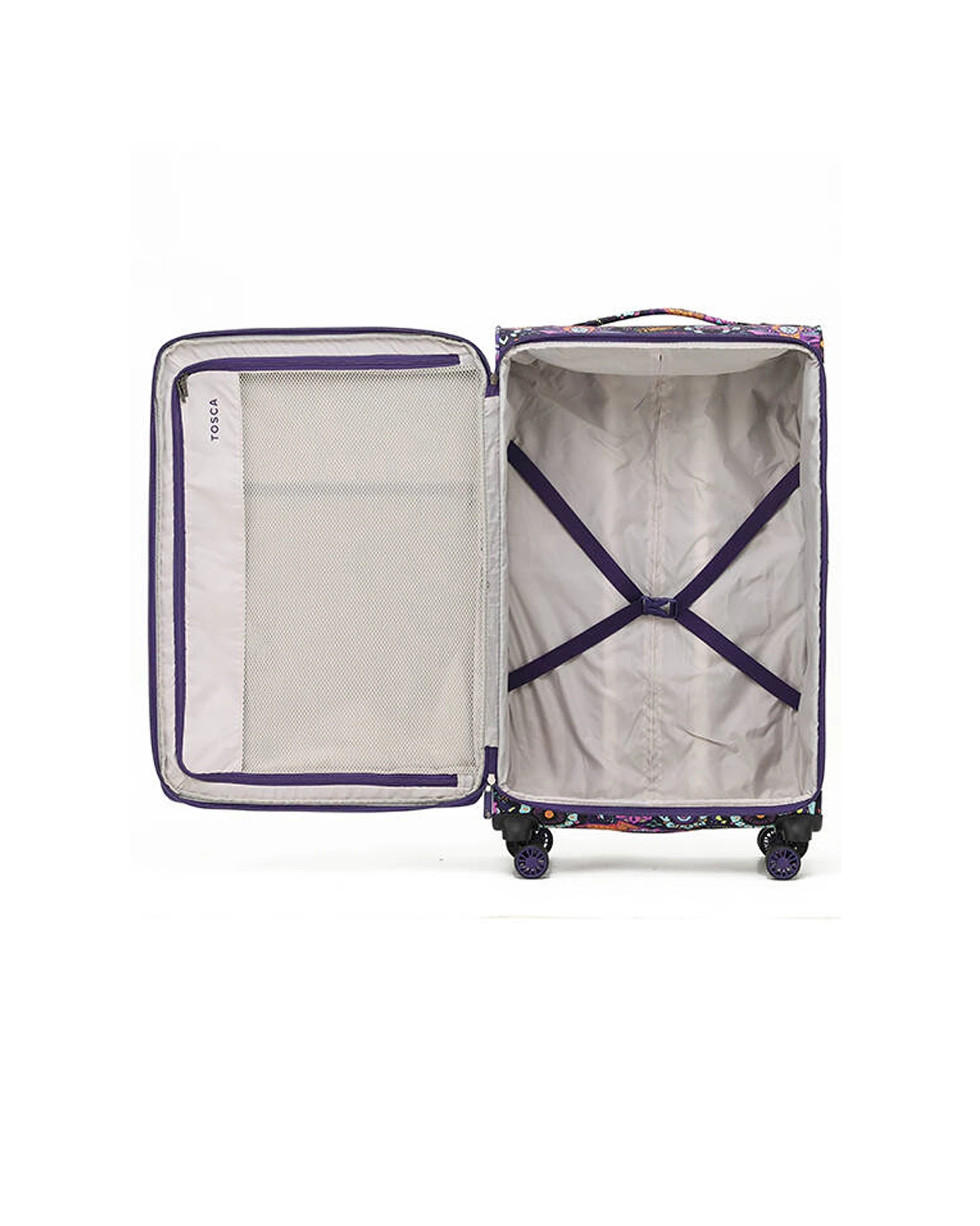 3 Tosca So-Lite 120L Suitcase Luggage Trolley - Pattern, 3 of 5