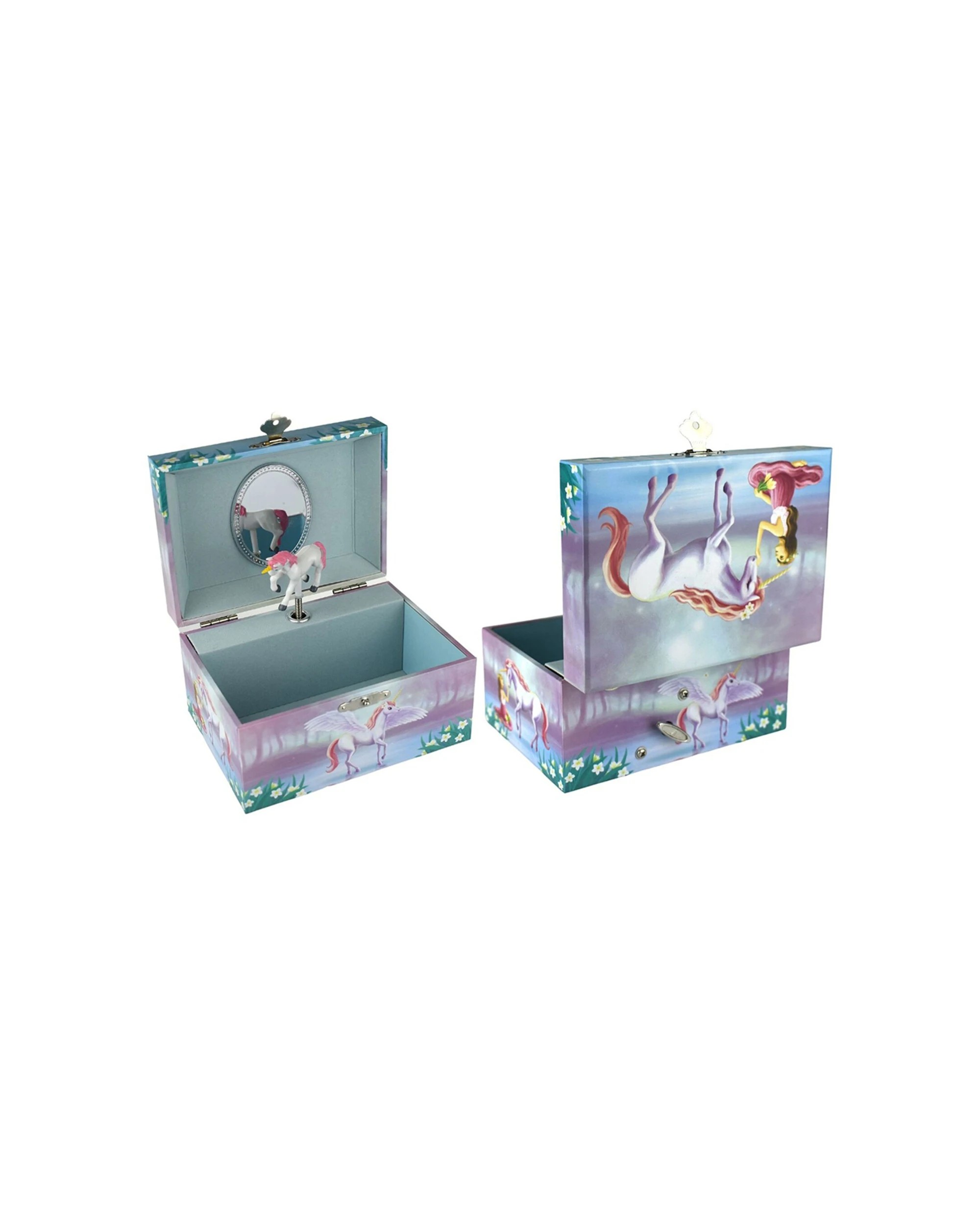 4 Kaper Kidz Sugar Plum Unicorn Keepsake Music Box 15cm - Multi, 4 of 7