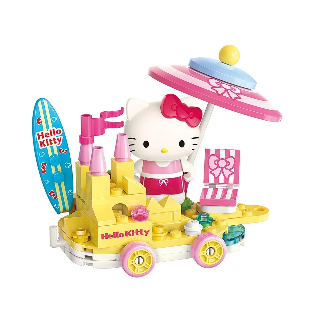 3 Keepplay Hello Kitty Sanrio Characters & Vehicle Playset - Assorted, 3 of 7