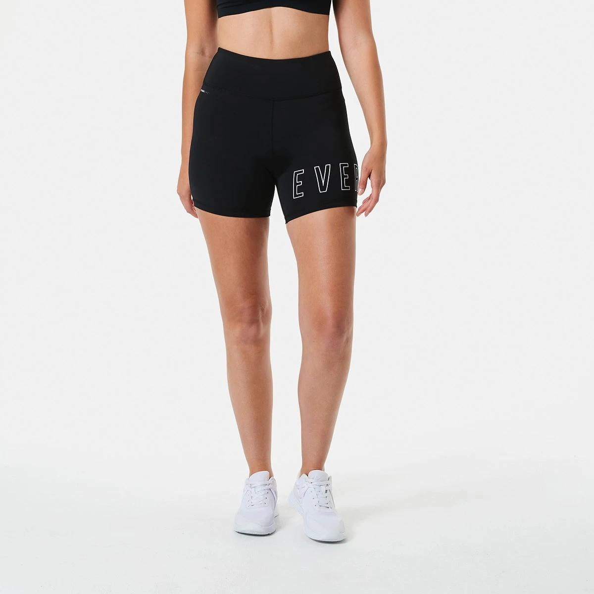 1 Everlast Womens Bike Shorts Black, 1 of 5
