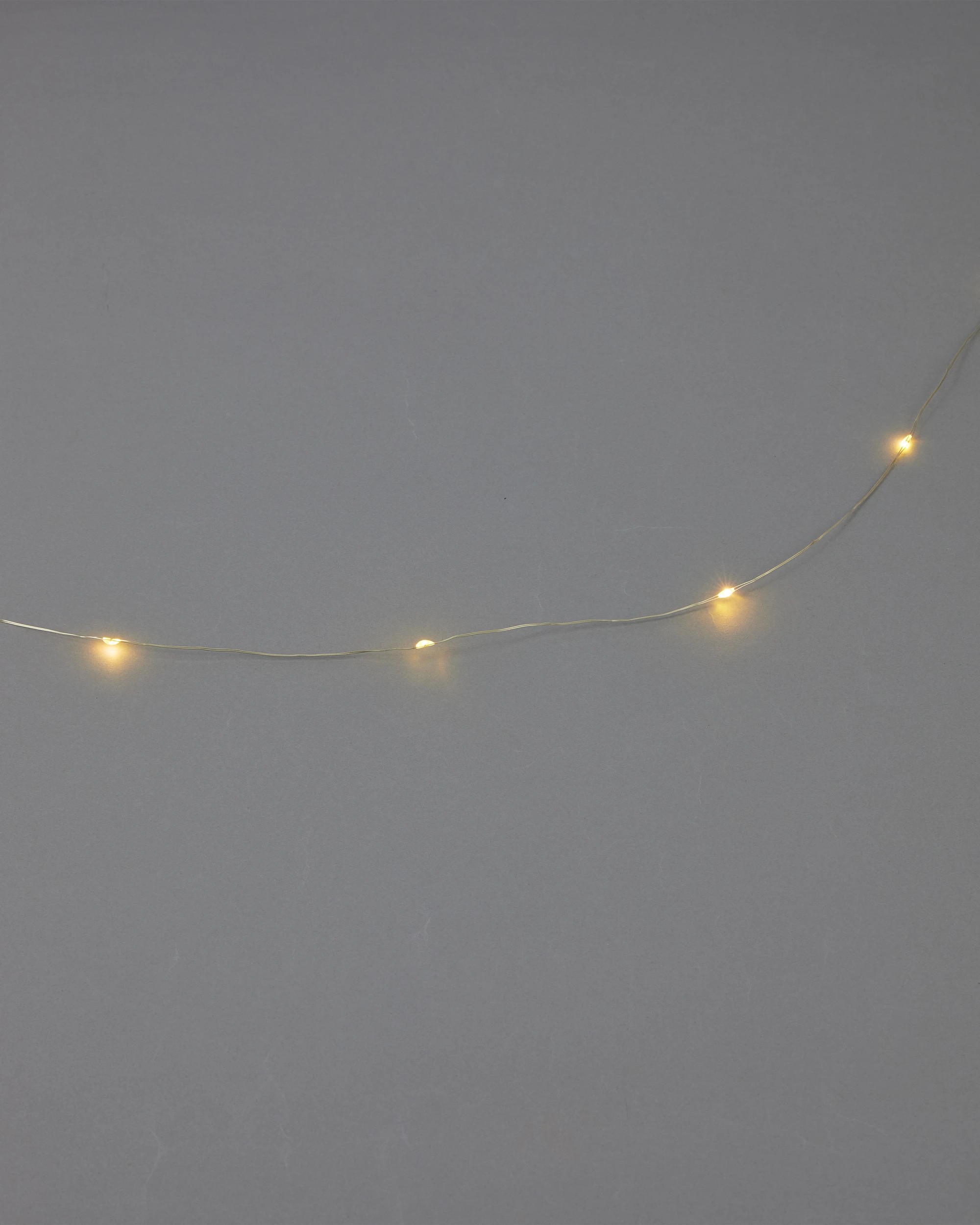 1 51 LED Gold Wire String Lights, 1 of 6