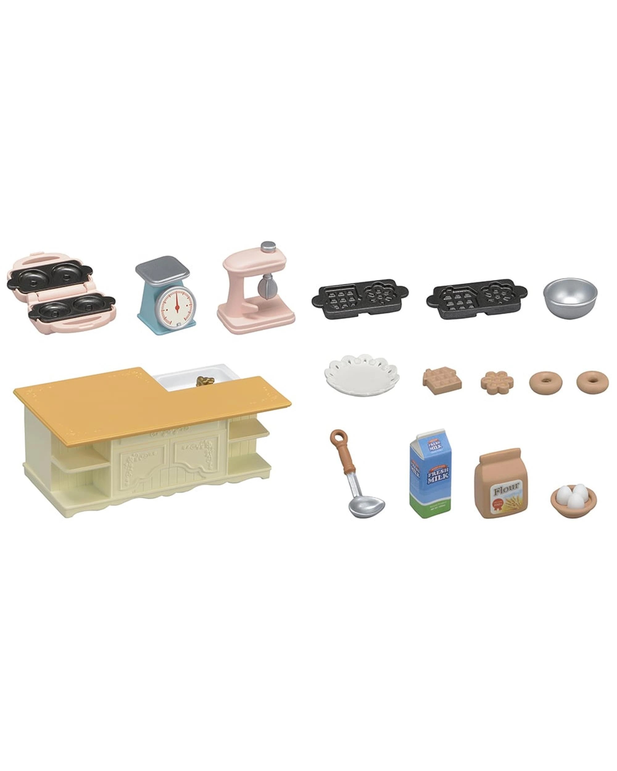 2 Sylvanian Families Kitchen Island Play Set, 2 of 7