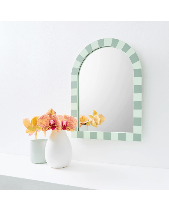 Two Tone Arch Mirror