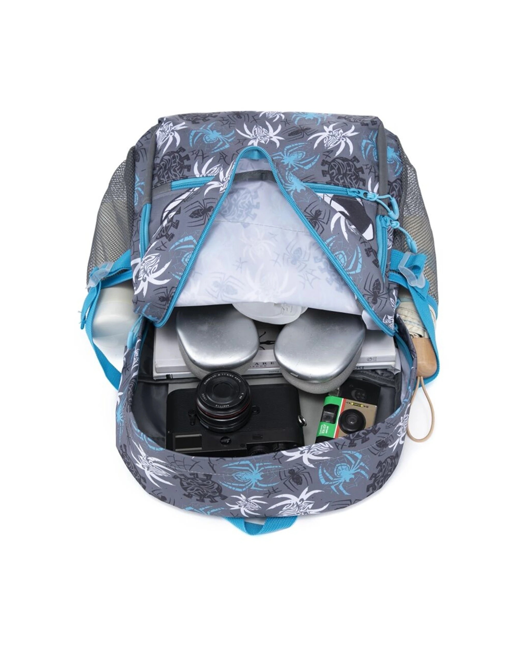 4 Spiderman Backpack Kids School Bag Mesh Pockets Padded Straps 44x20x30cm - Multi, 4 of 4