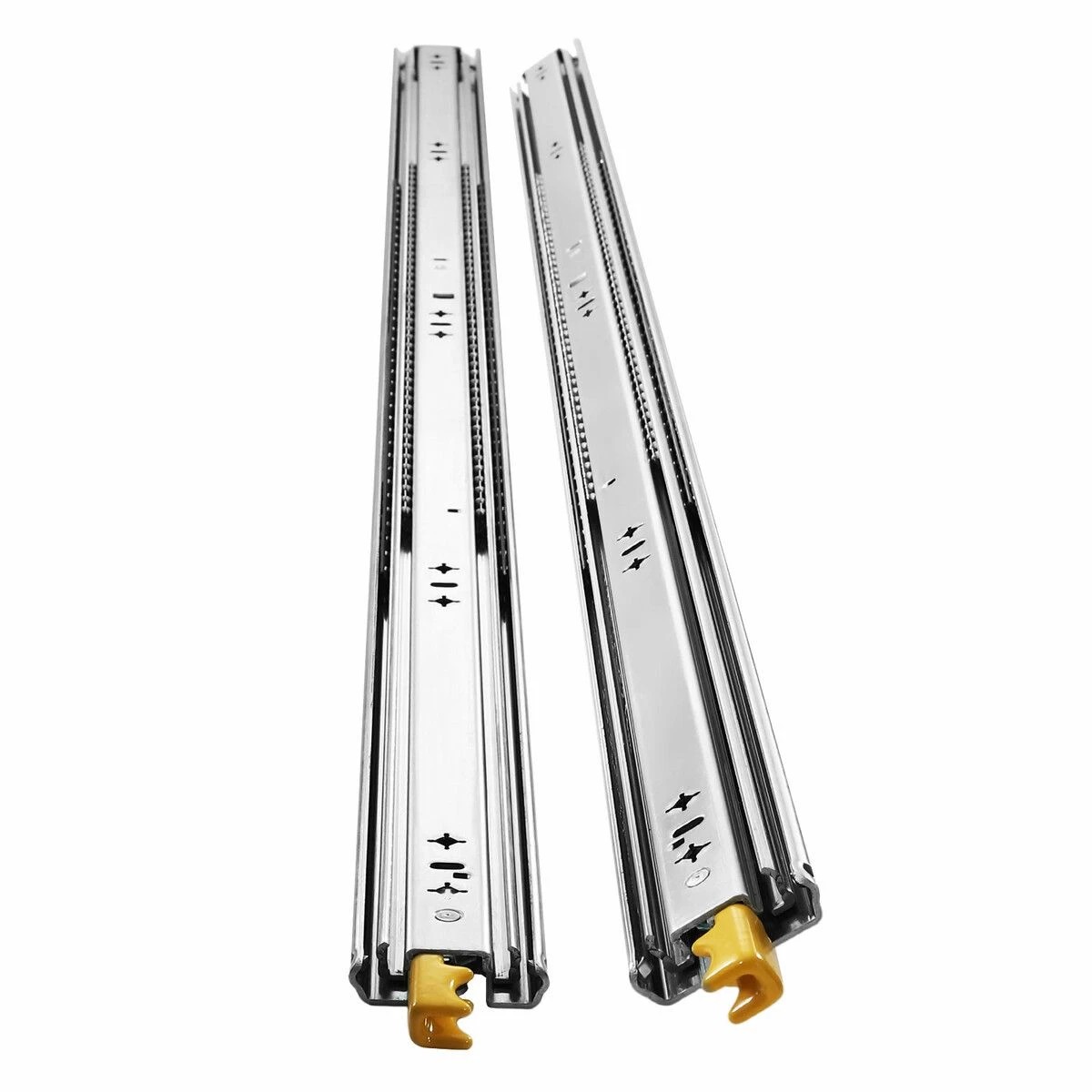 1 Ausway Drawer Runners Heavy Duty Slides Rails Cabinet 125Kg, 1 of 1