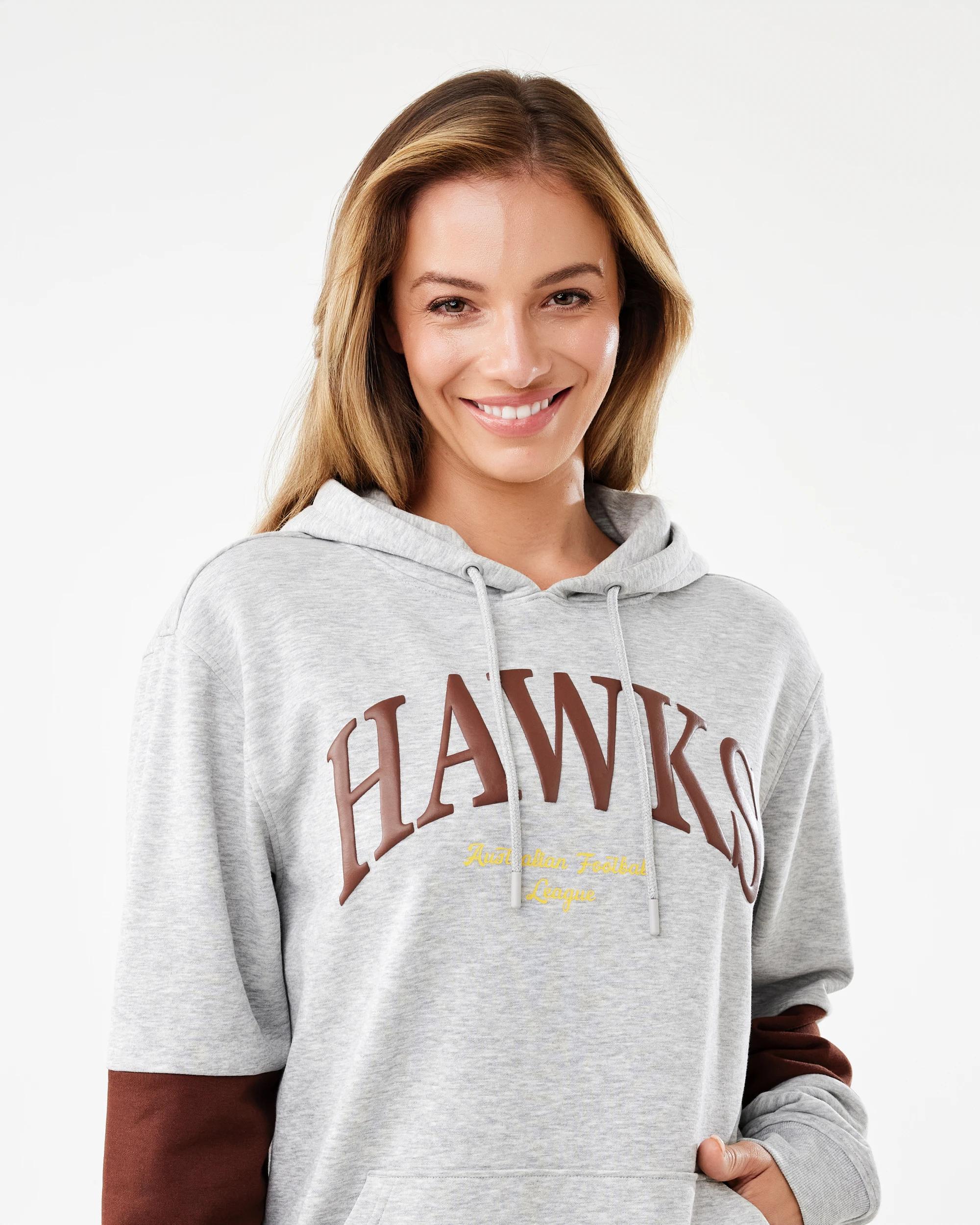 5 Official AFL Adult Hoodie Hawthorn, 5 of 8