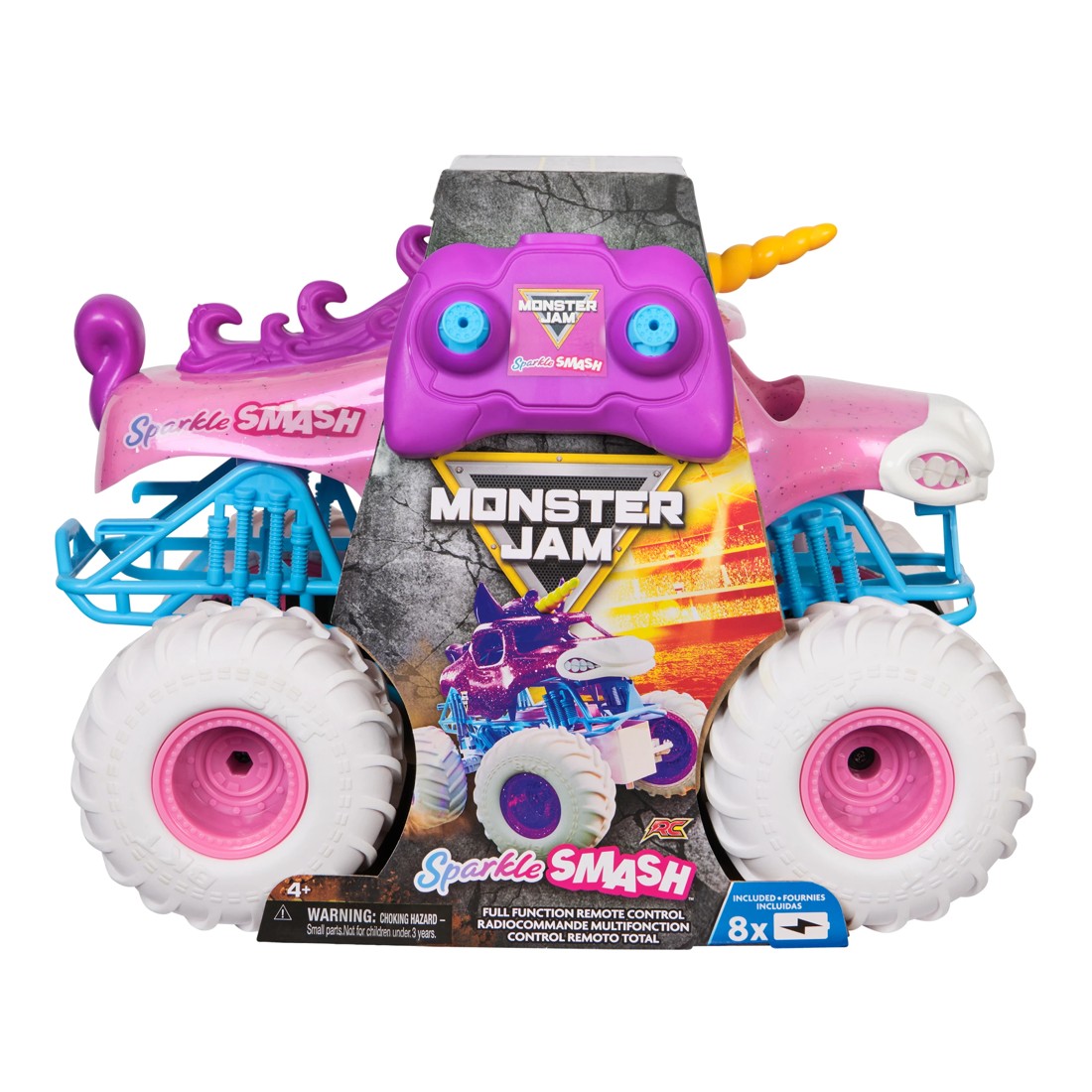 1 Monster Jam Sparkle Smash Vehicle, 1 of 5