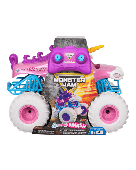 Monster Jam Sparkle Smash Vehicle