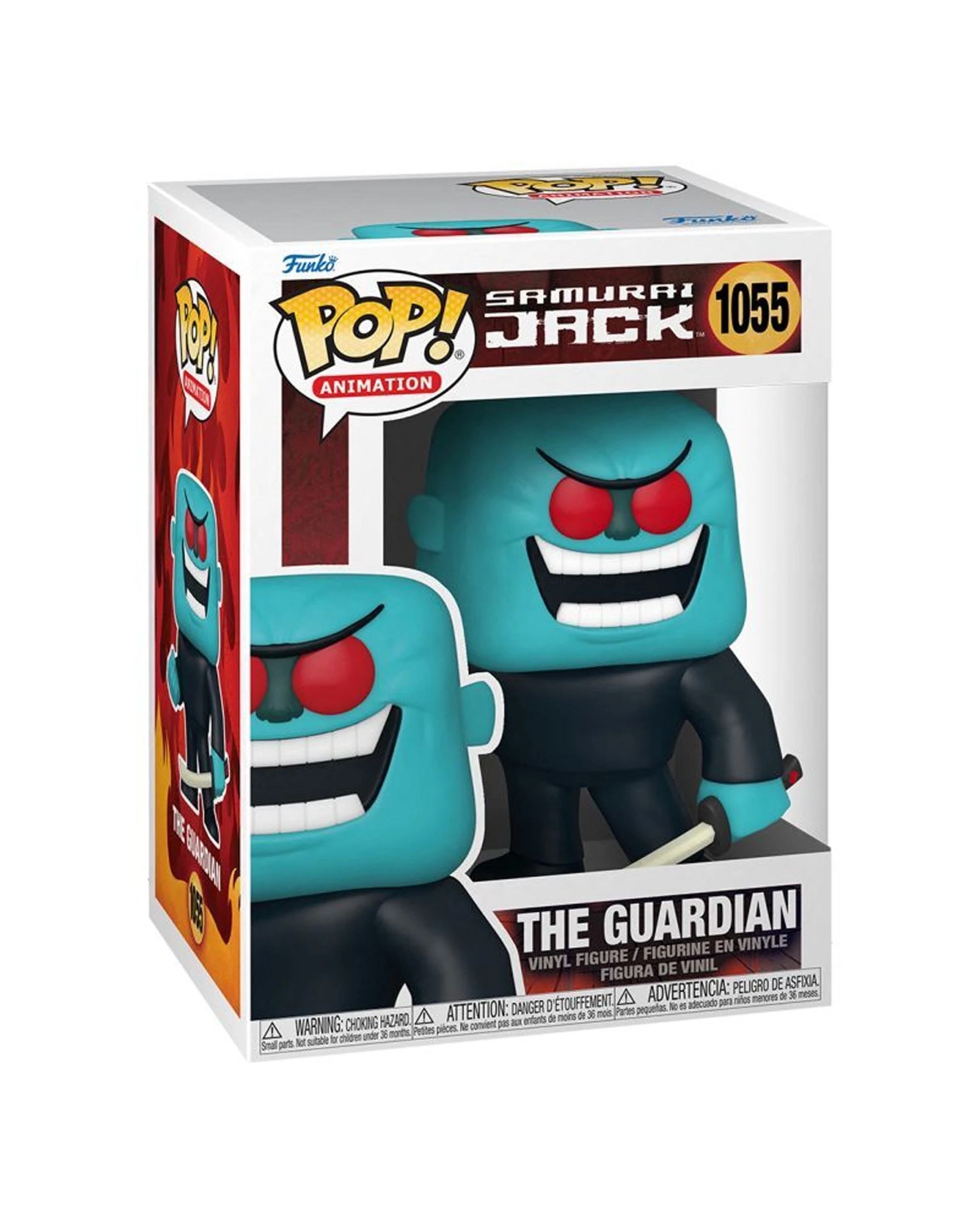 2 Pop Vinyl Figurine Samurai Jack The Guardian 10cm Action Figure Collectible - Multi, 2 of 3