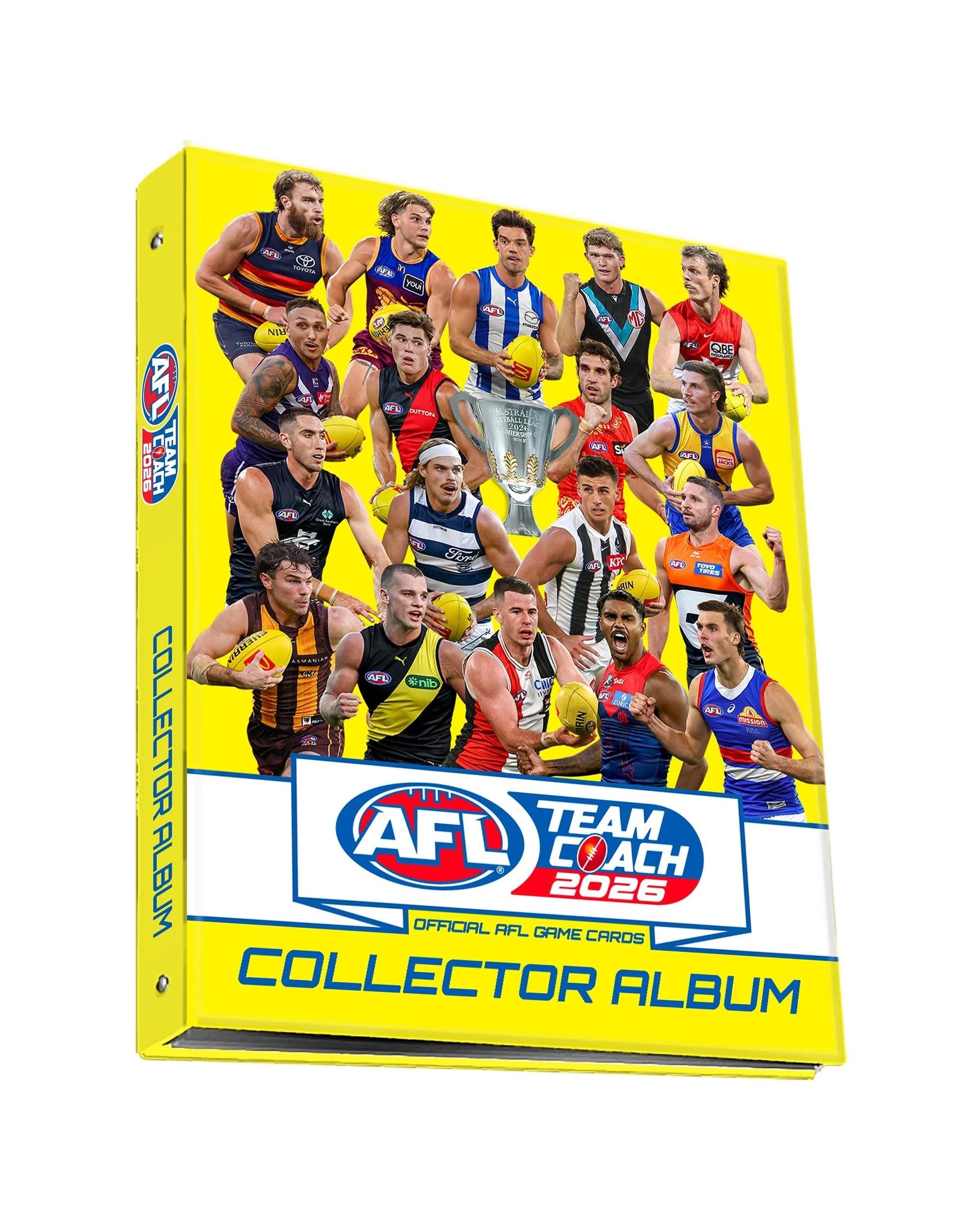1 AFL 2026 Teamcoach Trading Cards Collector Album, 1 of 1